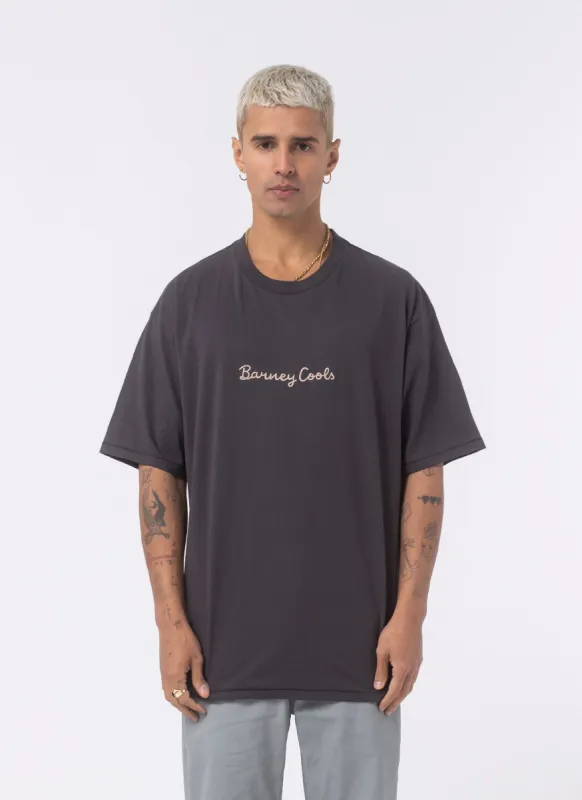 Logo Homie Tee Pigment Black sold by Barney Cools