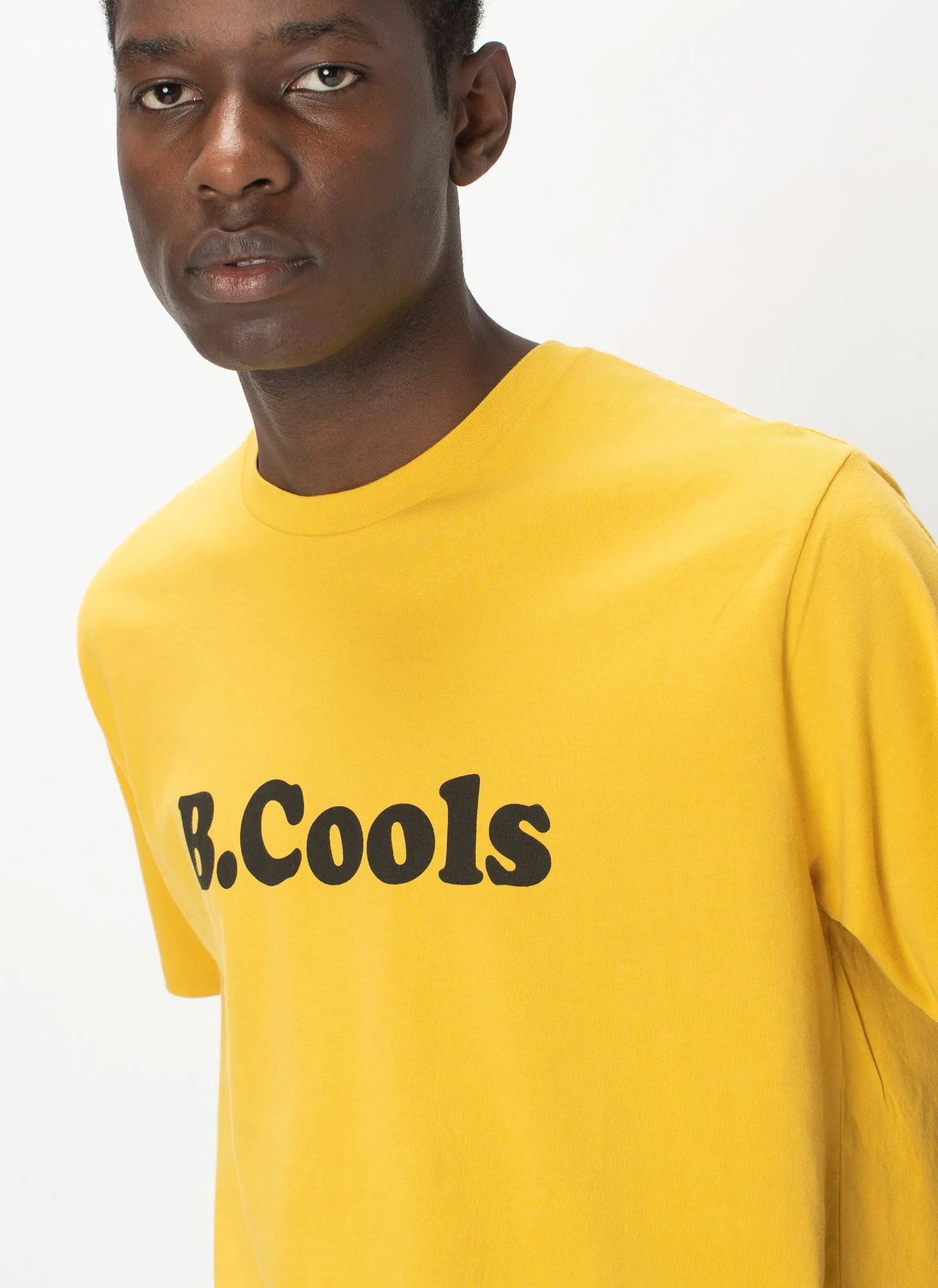 Retro Logo Tee Mustard sold by Barney Cools product image thumbnail 2