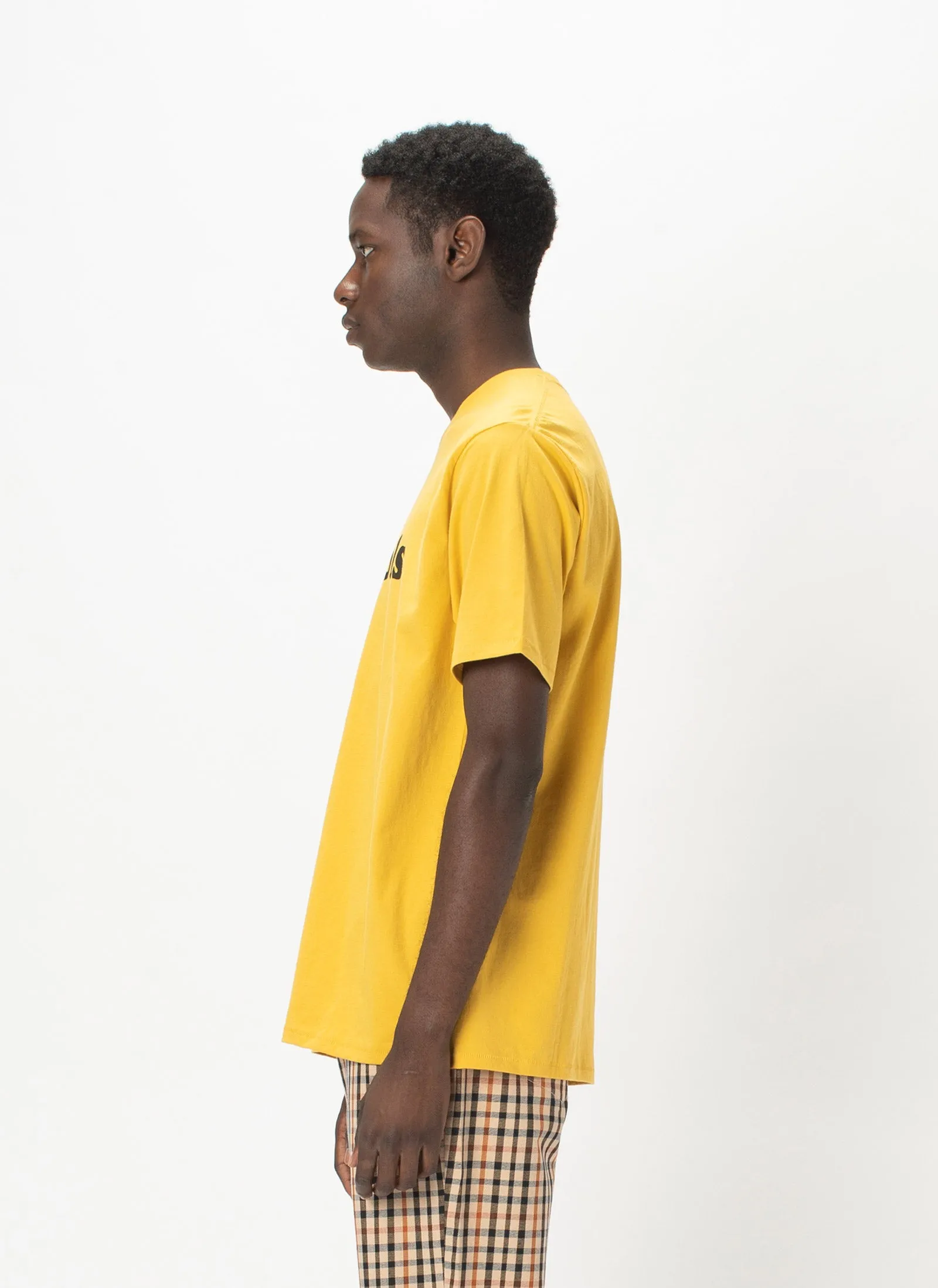 Retro Logo Tee Mustard sold by Barney Cools product image thumbnail 4