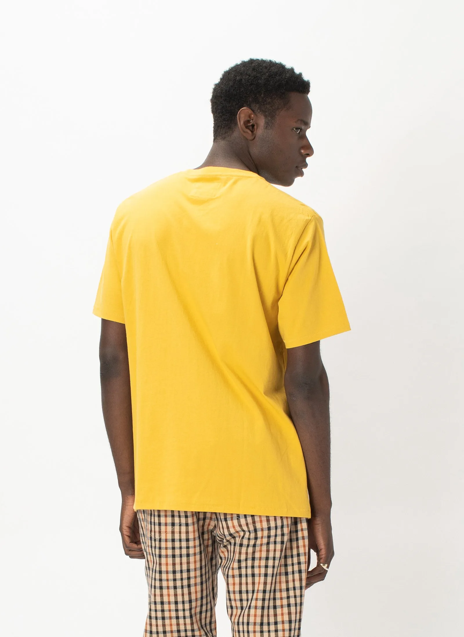 Retro Logo Tee Mustard sold by Barney Cools product image thumbnail 5