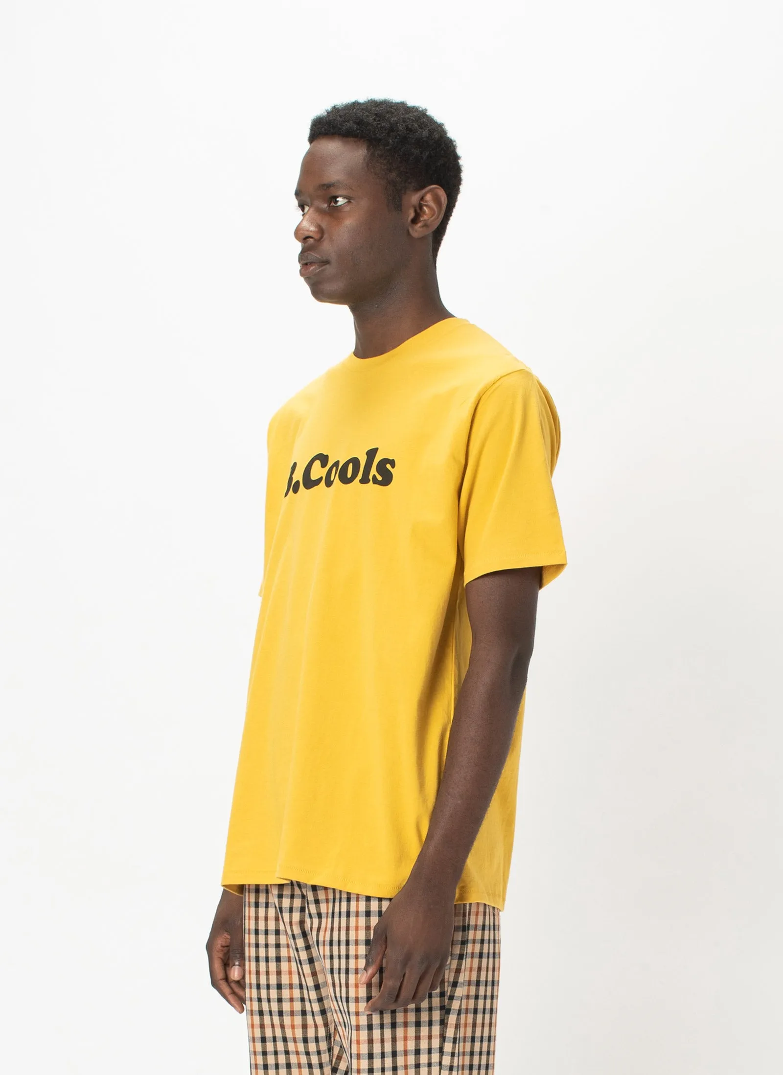 Retro Logo Tee Mustard sold by Barney Cools product image thumbnail 3