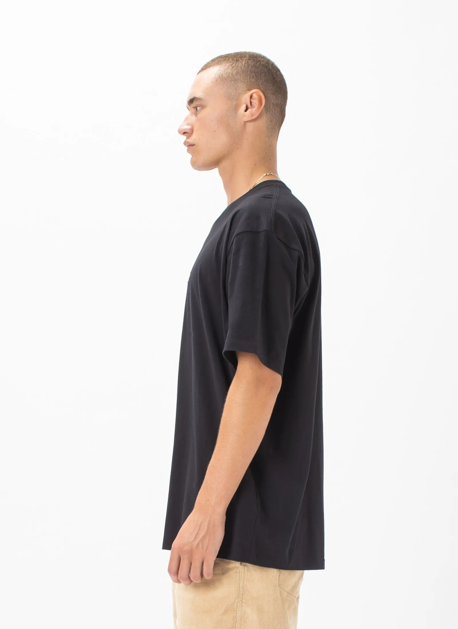 Leisure Micro Tee Black sold by Barney Cools product image thumbnail 4