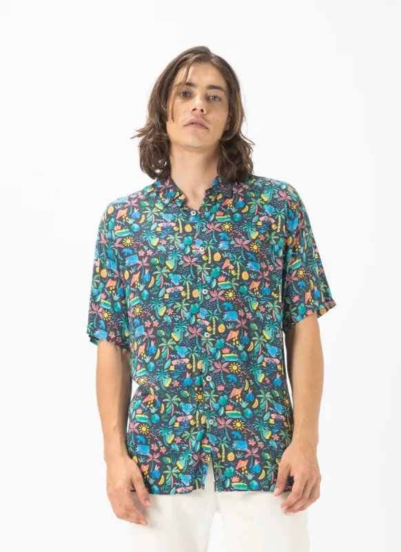 Holiday Short-Sleeve Shirt Tropic Nights sold by Barney Cools