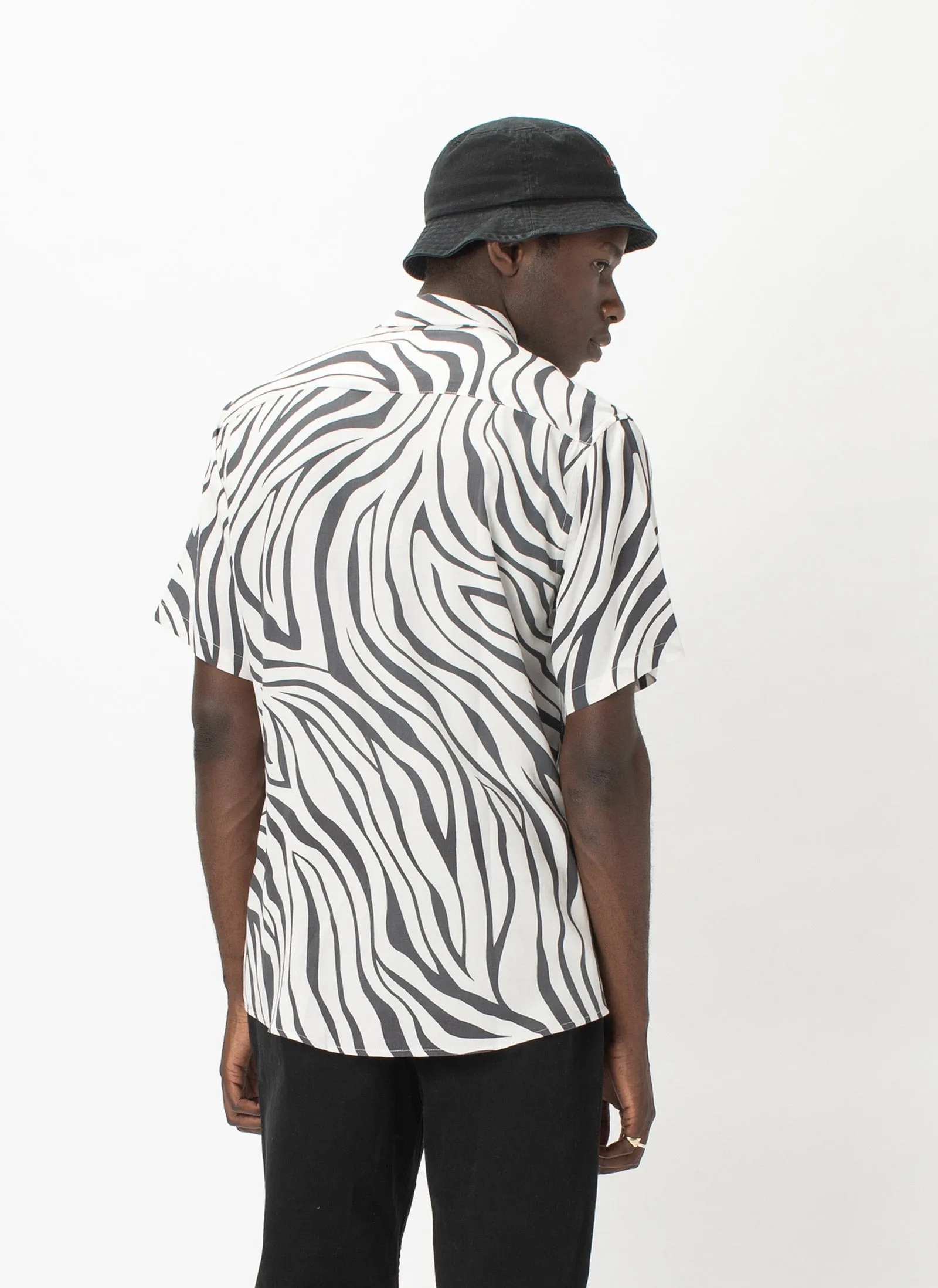 Holiday Short-Sleeve Shirt Zebra sold by Barney Cools product image thumbnail 5