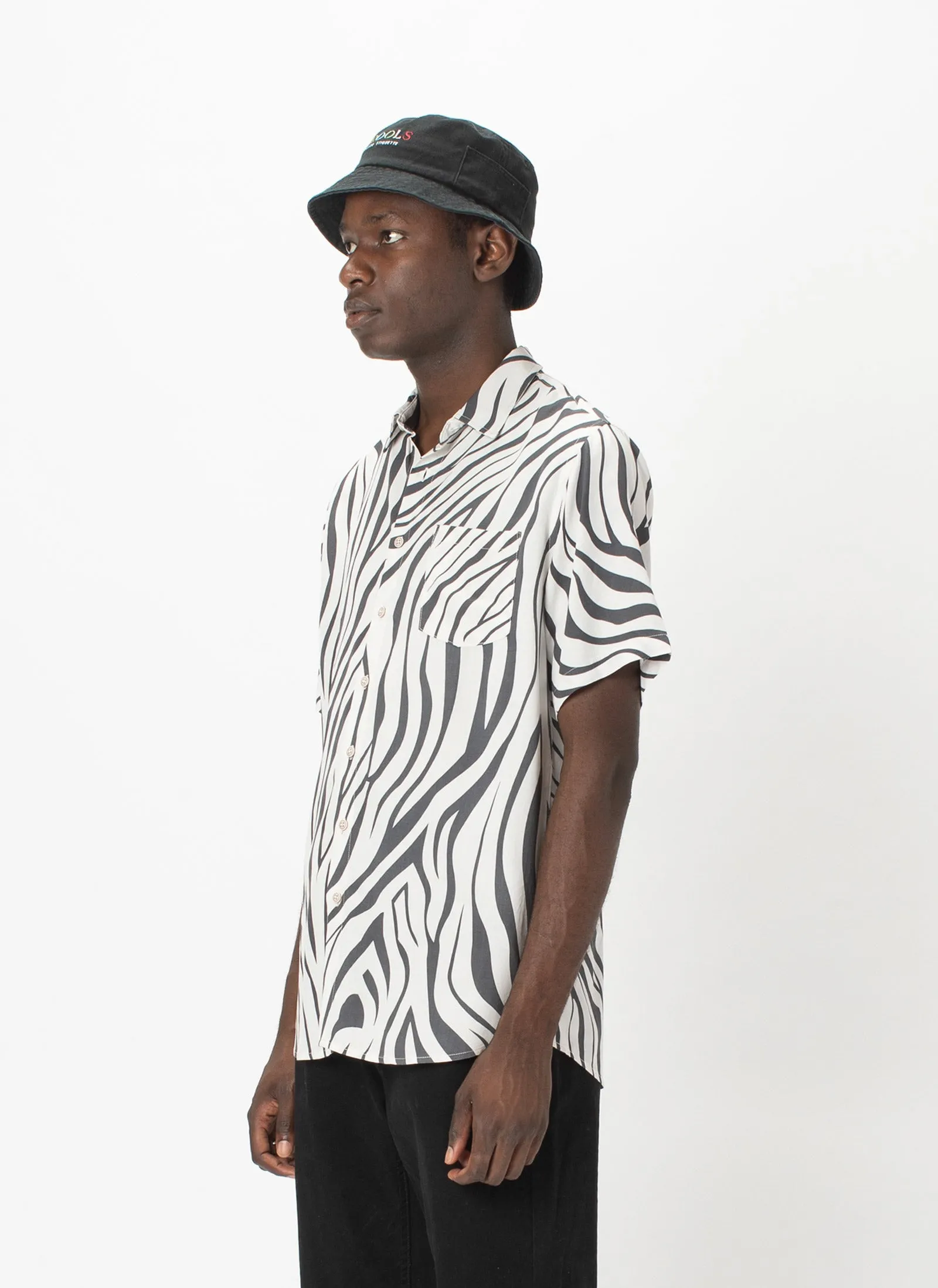 Holiday Short-Sleeve Shirt Zebra sold by Barney Cools product image thumbnail 3