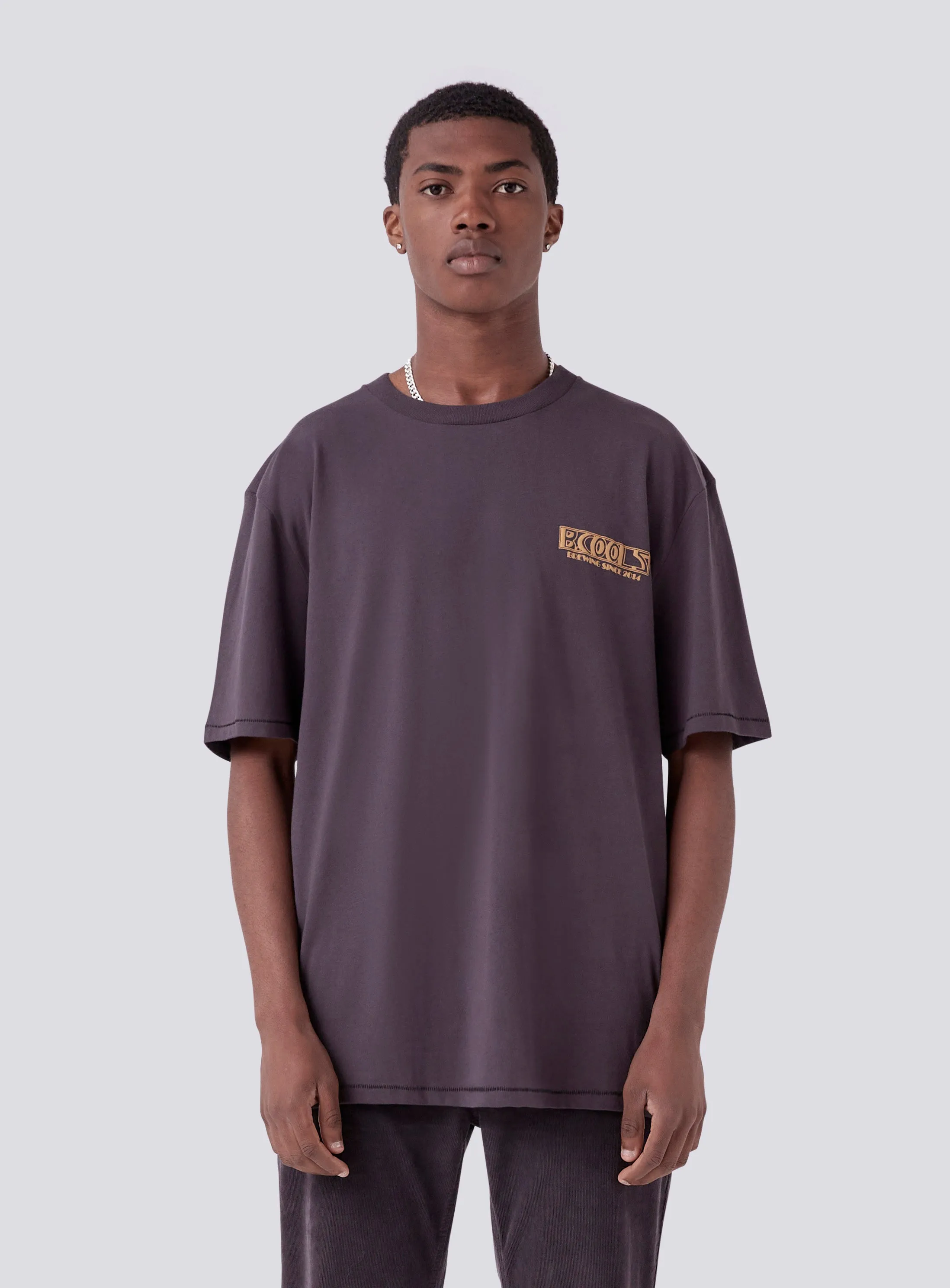 Lager Homie Tee Pigment Black sold by Barney Cools product image thumbnail 3