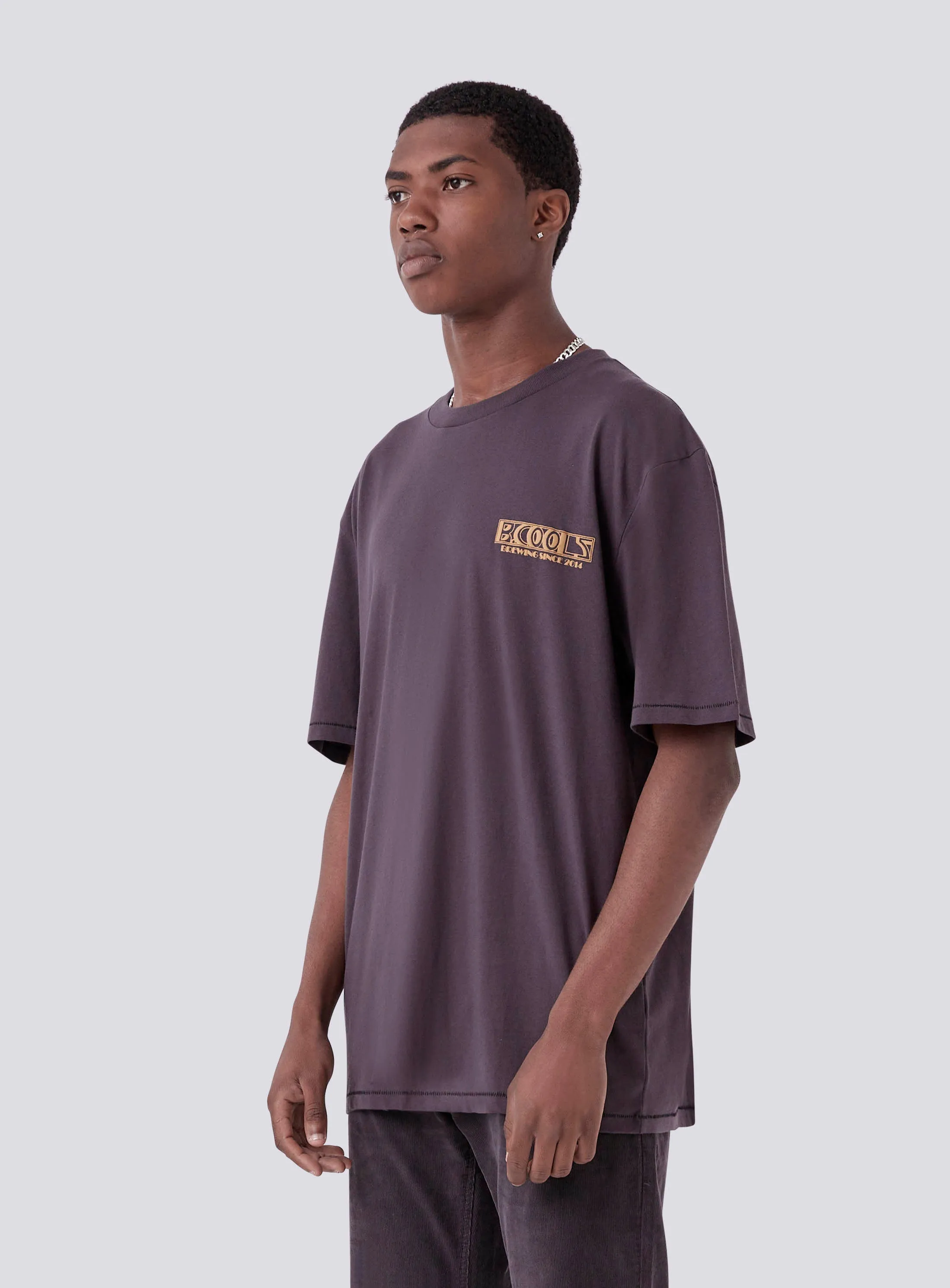 Lager Homie Tee Pigment Black sold by Barney Cools product image thumbnail 5