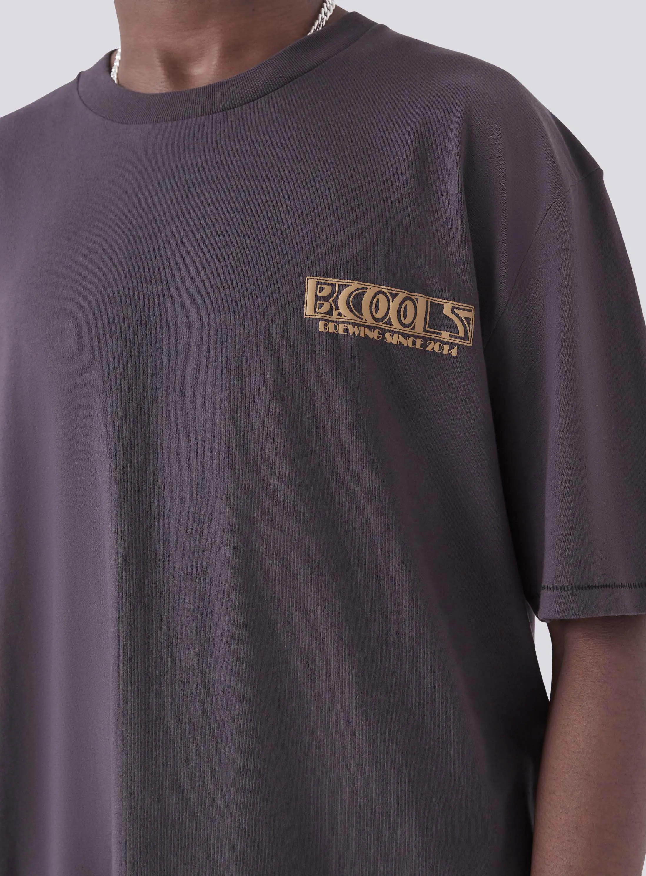 Lager Homie Tee Pigment Black sold by Barney Cools product image thumbnail 4