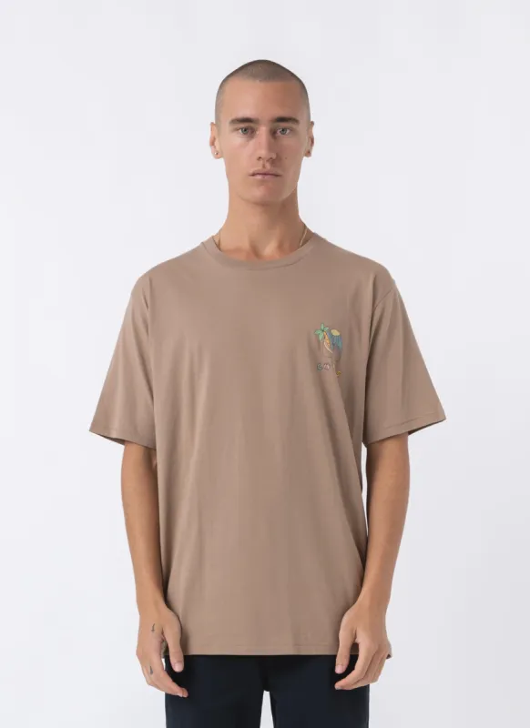 Vacay Tee Camel sold by Barney Cools