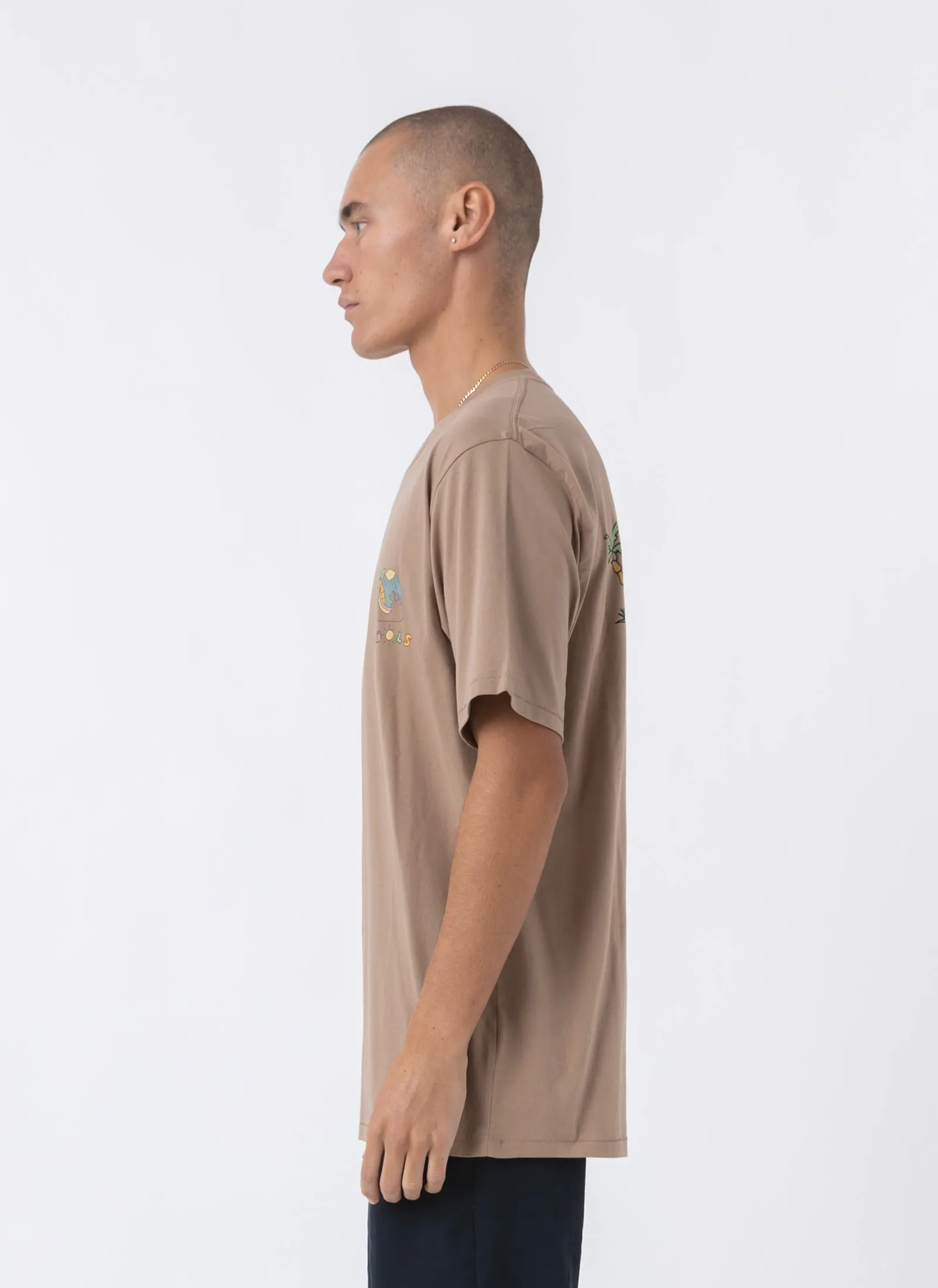 Vacay Tee Camel sold by Barney Cools product image thumbnail 4