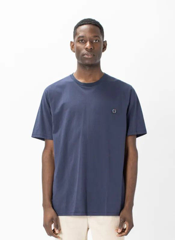 Badge Tee Slate sold by Barney Cools