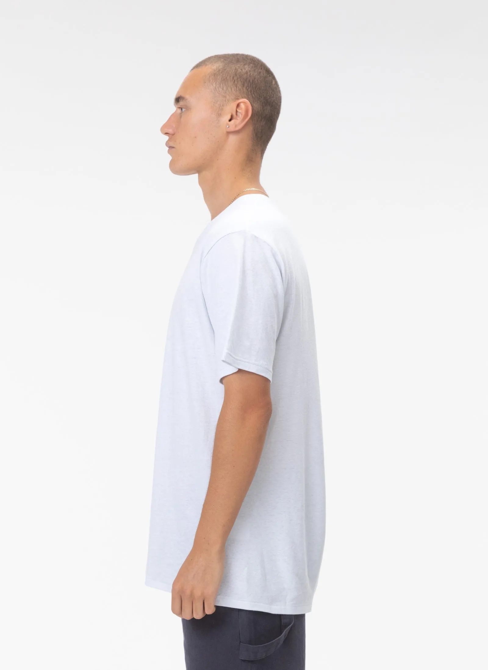 Lucia Linen Tee Off White sold by Barney Cools product image thumbnail 4