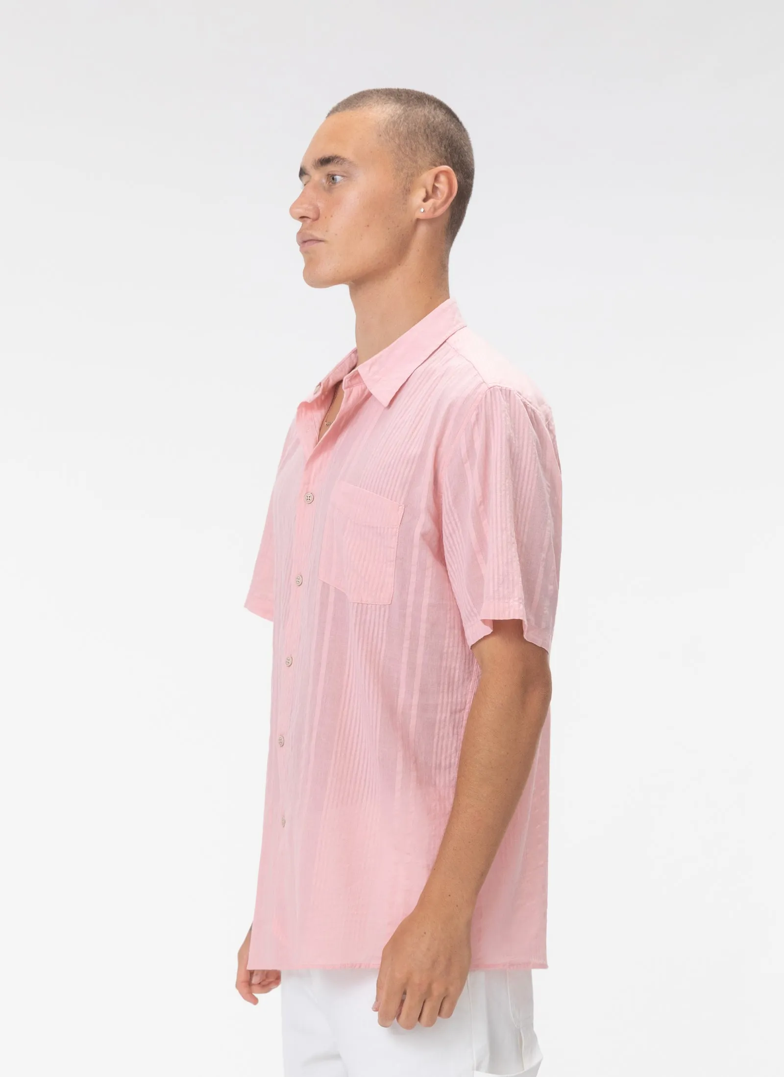 Holiday Shirt Pink Jacquard sold by Barney Cools product image thumbnail 3