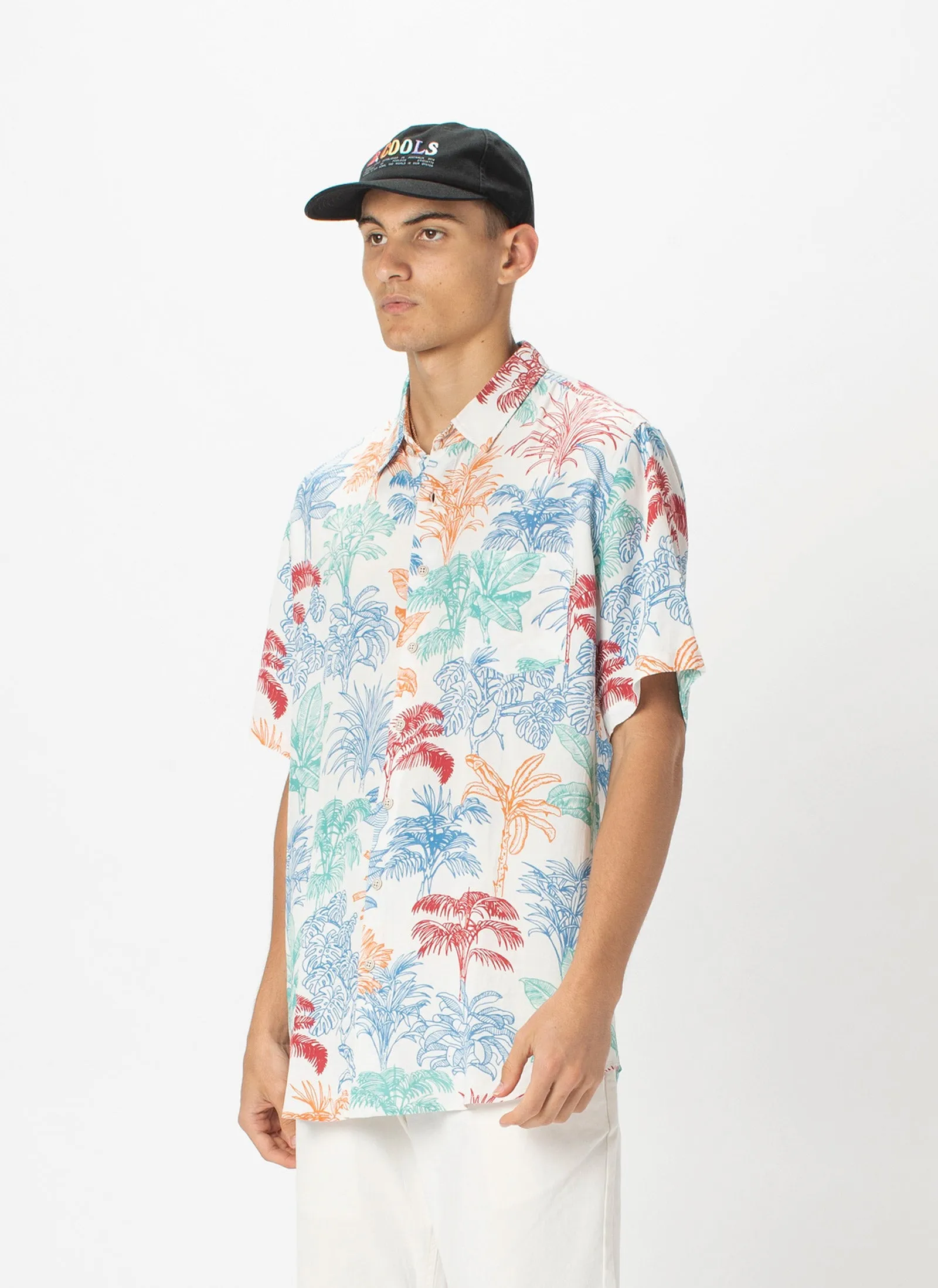 Holiday Short-Sleeve Shirt White Ferns sold by Barney Cools product image thumbnail 3