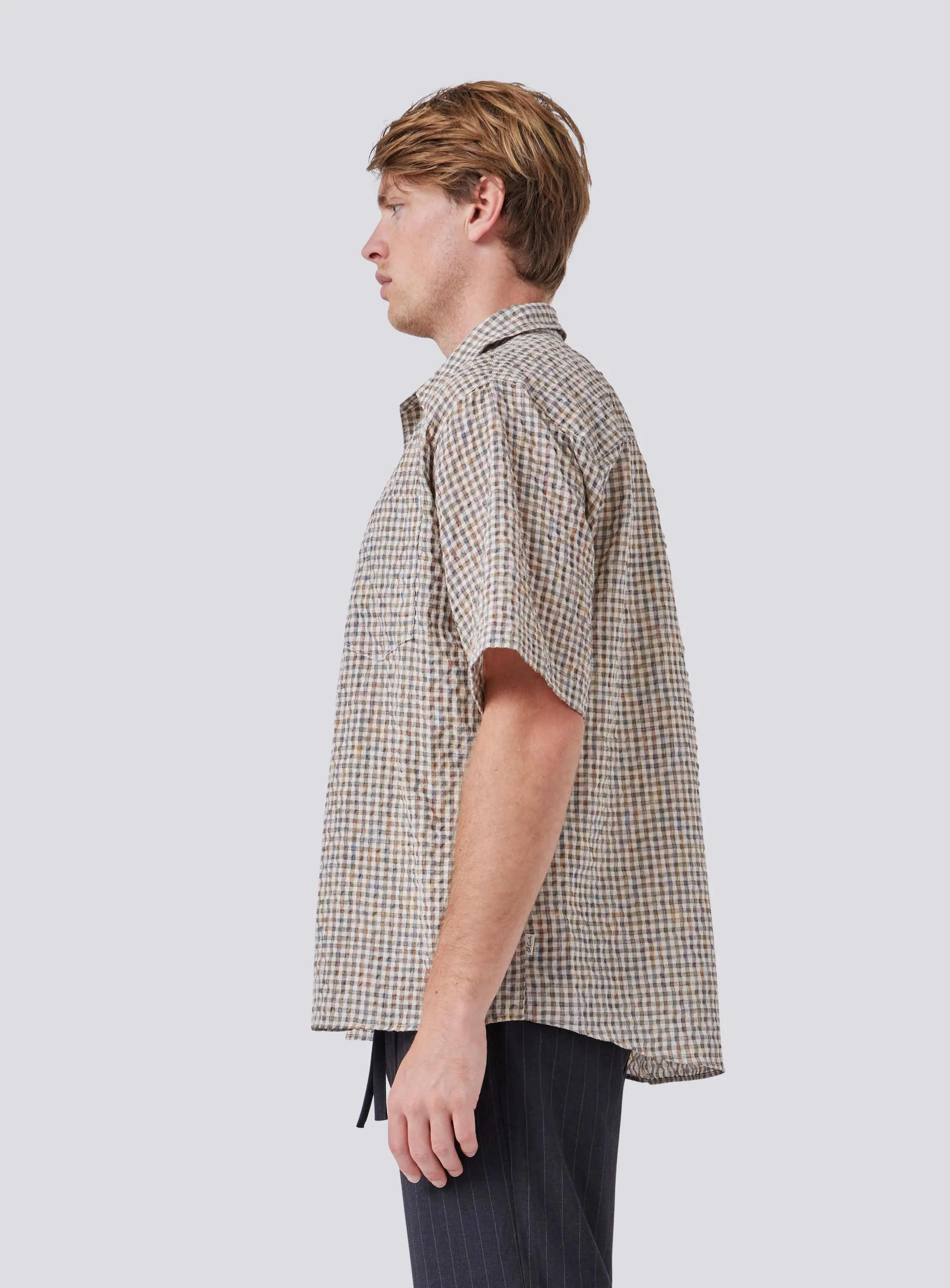 Homie Shirt Tokyo Plaid sold by Barney Cools product image thumbnail 5