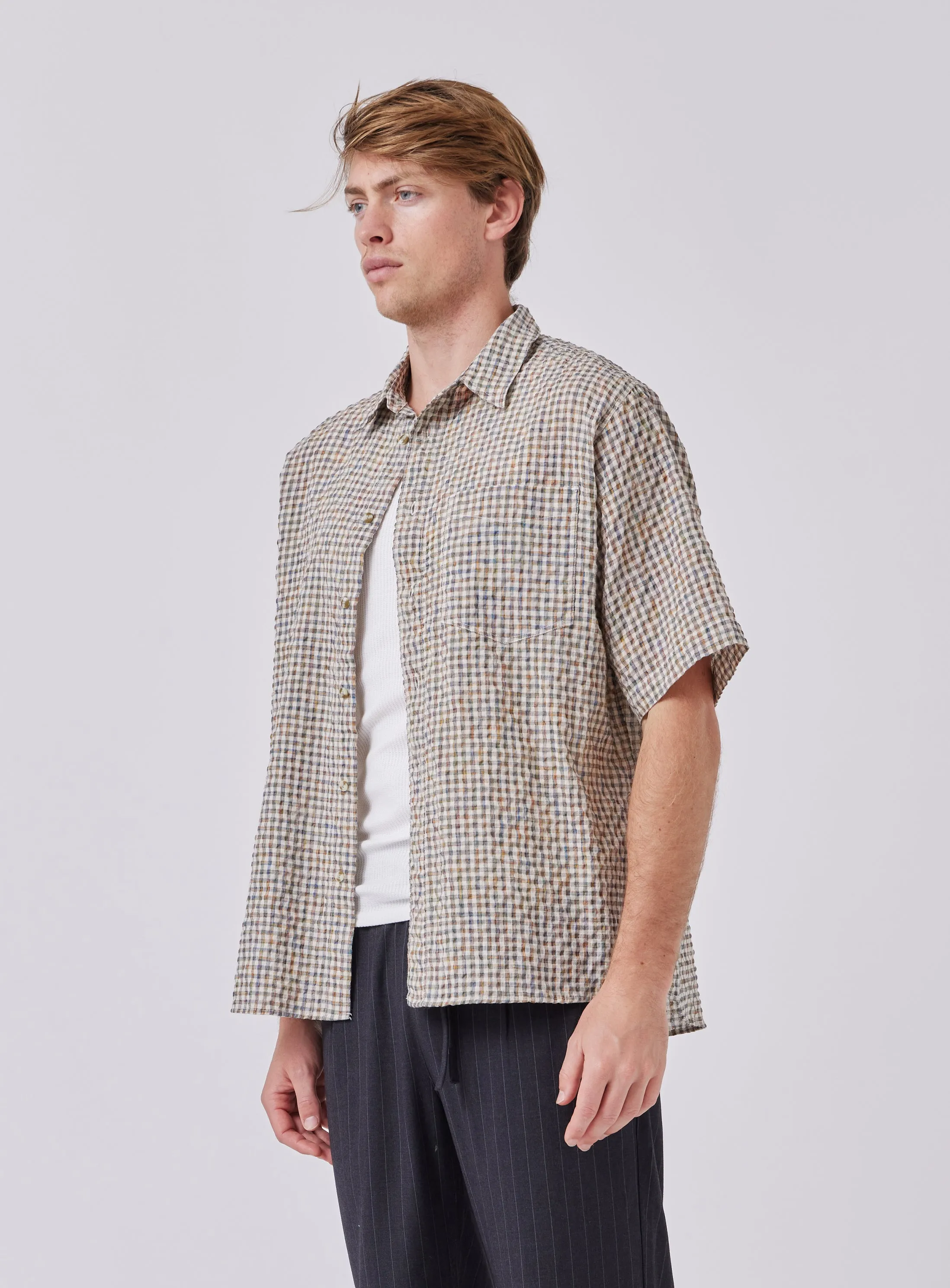 Homie Shirt Tokyo Plaid sold by Barney Cools product image thumbnail 4