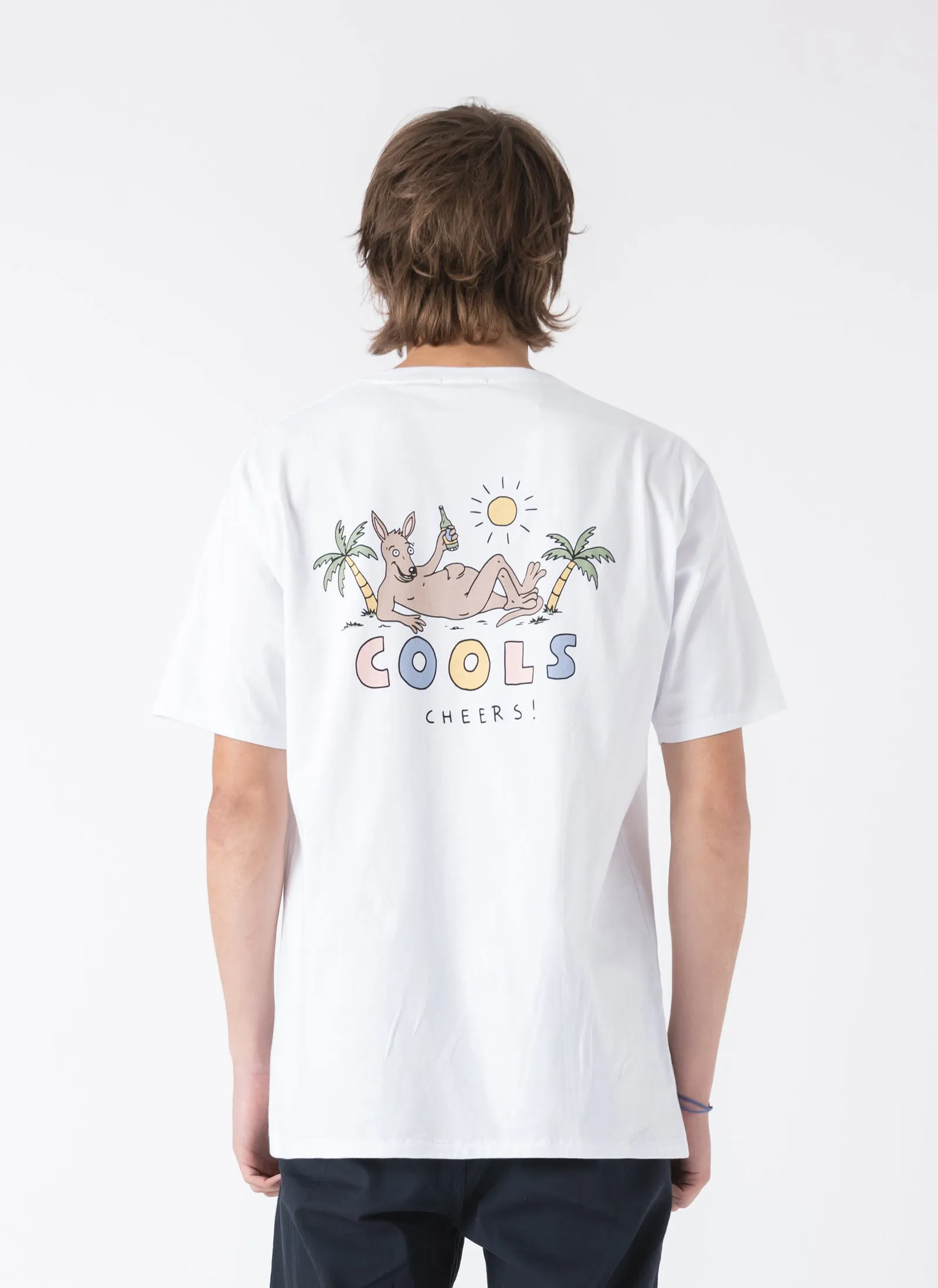 Kanga Tee White sold by Barney Cools product image thumbnail 5