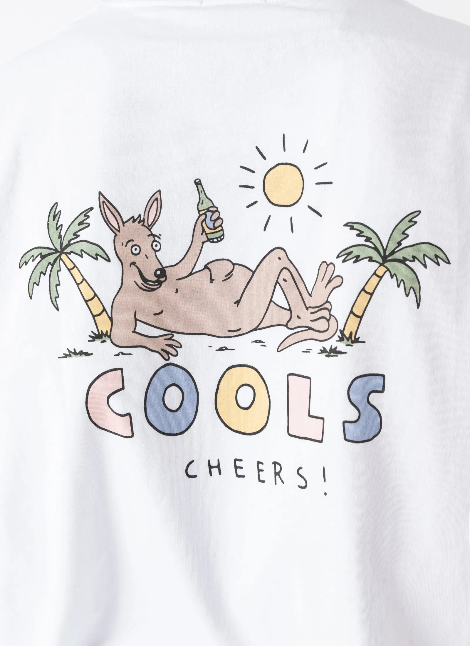 Kanga Tee White sold by Barney Cools product image thumbnail 2