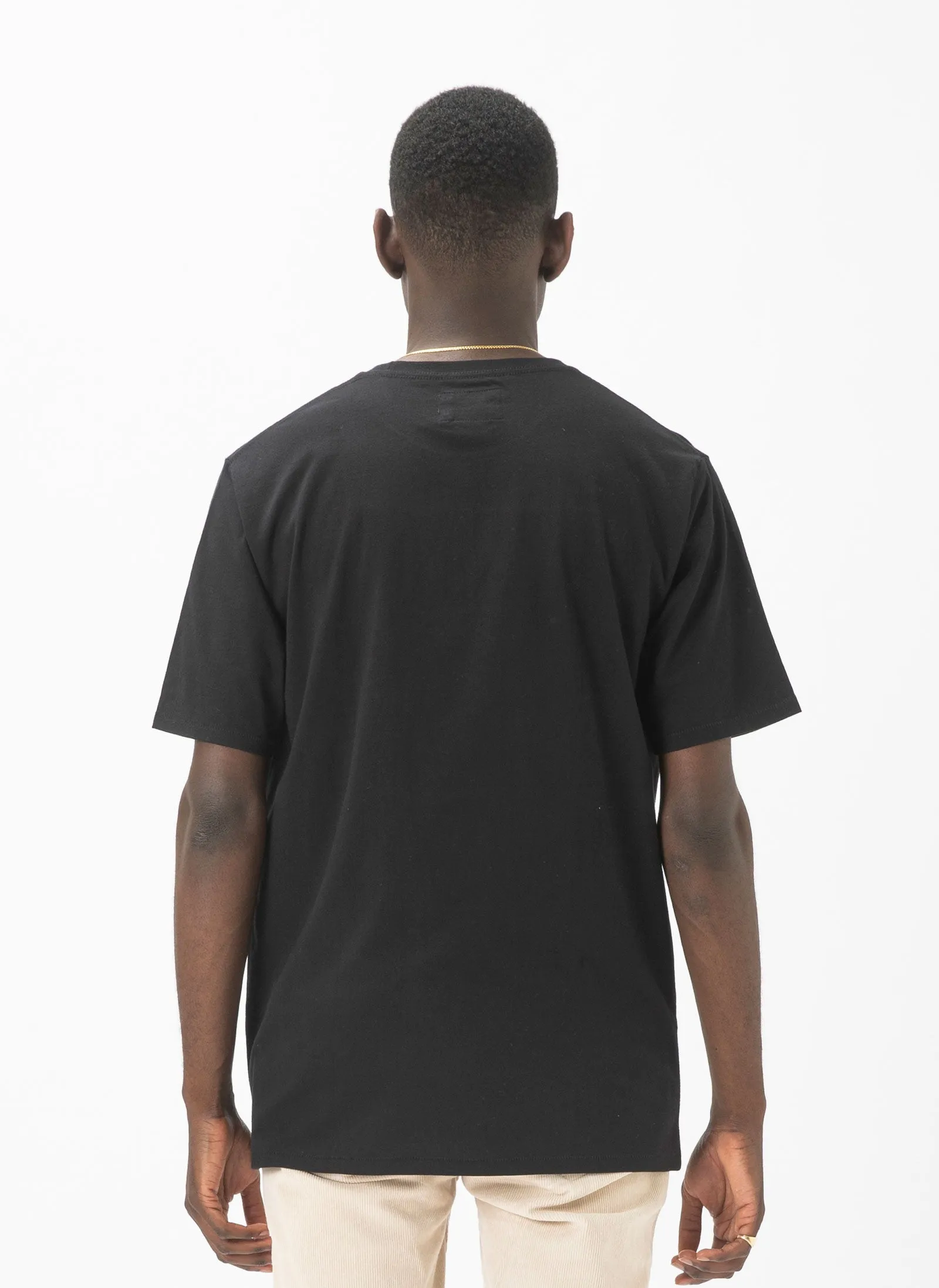 Script Embro Tee Black sold by Barney Cools product image thumbnail 4