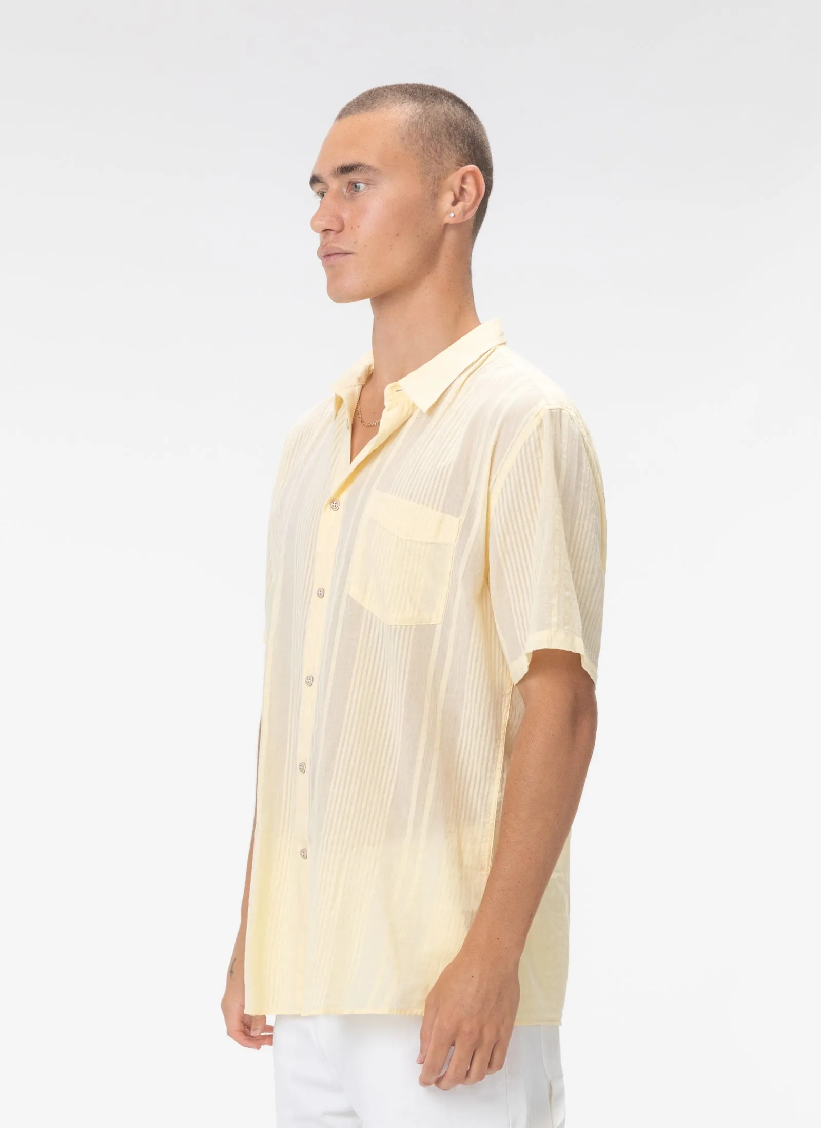 Holiday Shirt Lemon Jacquard sold by Barney Cools product image thumbnail 3