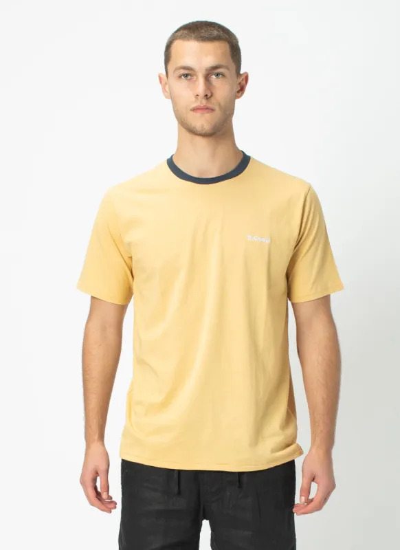 B.Cools Retro Tee Mustard sold by Barney Cools
