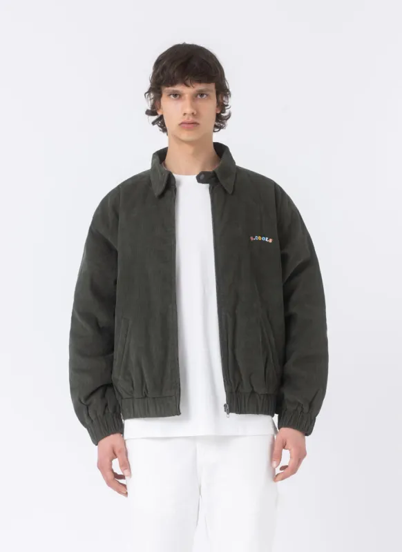 B.Nostalgic Jacket Bottle Green Corduroy sold by Barney Cools