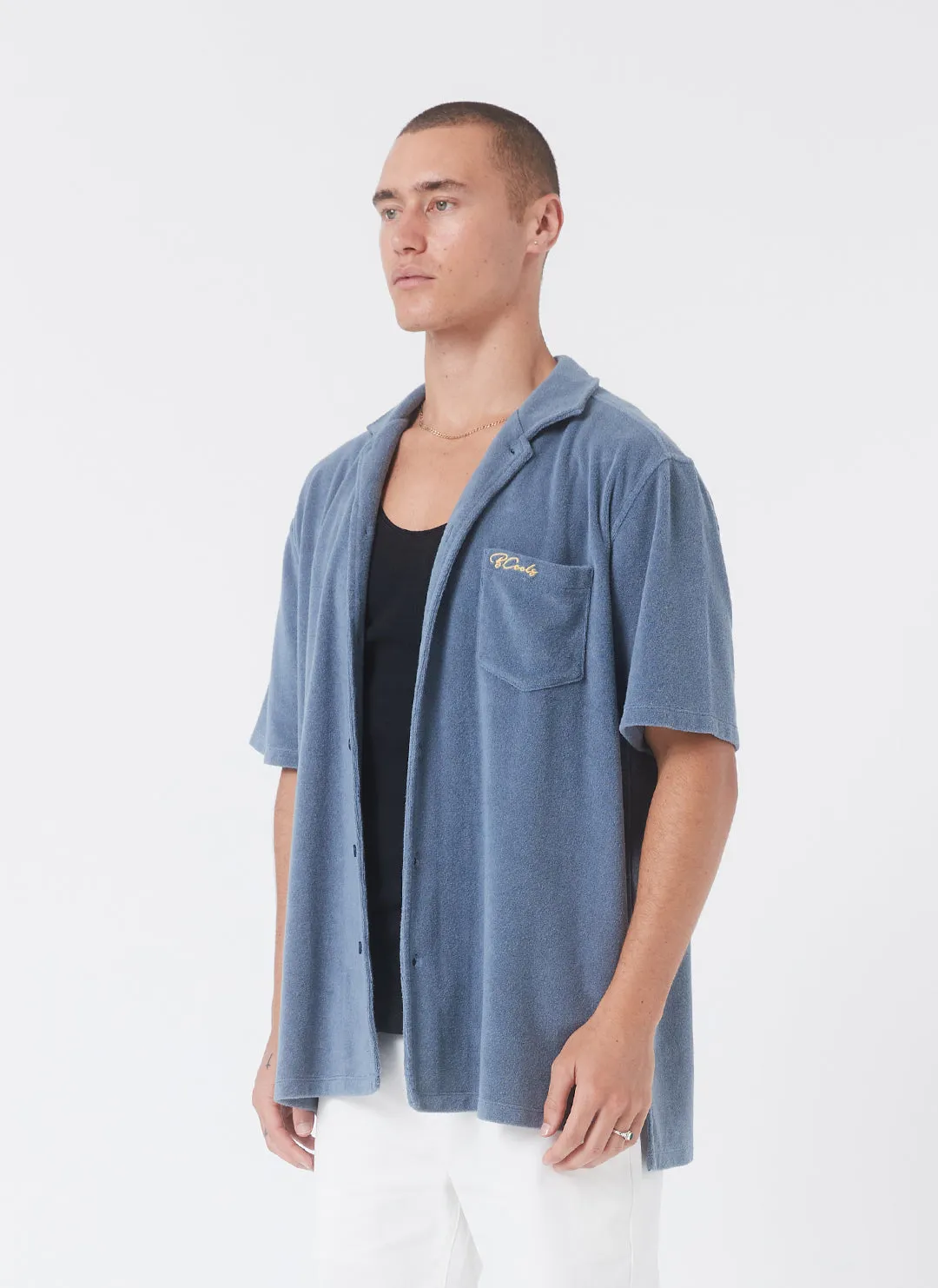 Terry Shirt Ocean sold by Barney Cools product image thumbnail 3