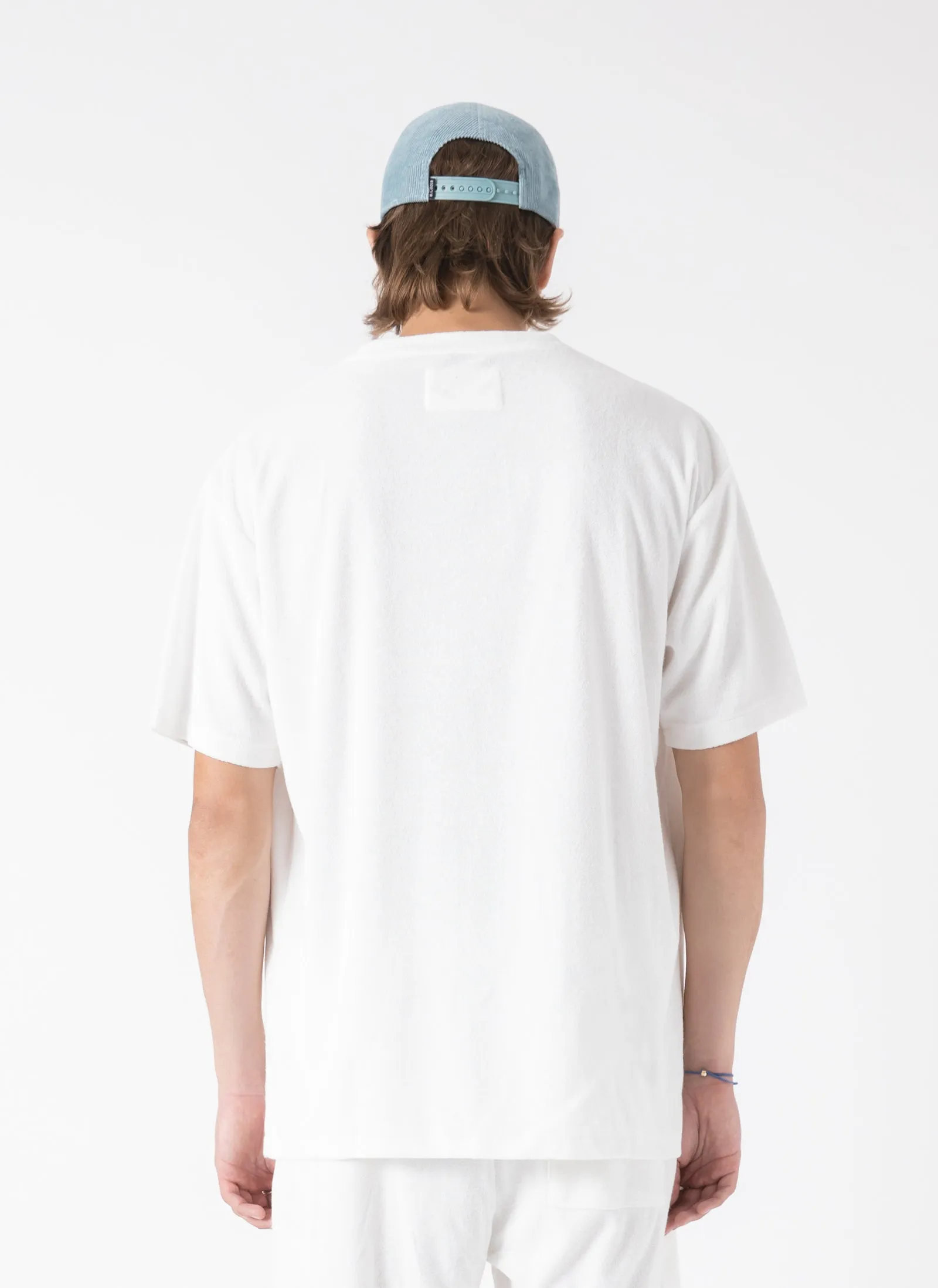 Terry Homie Tee White sold by Barney Cools product image thumbnail 4