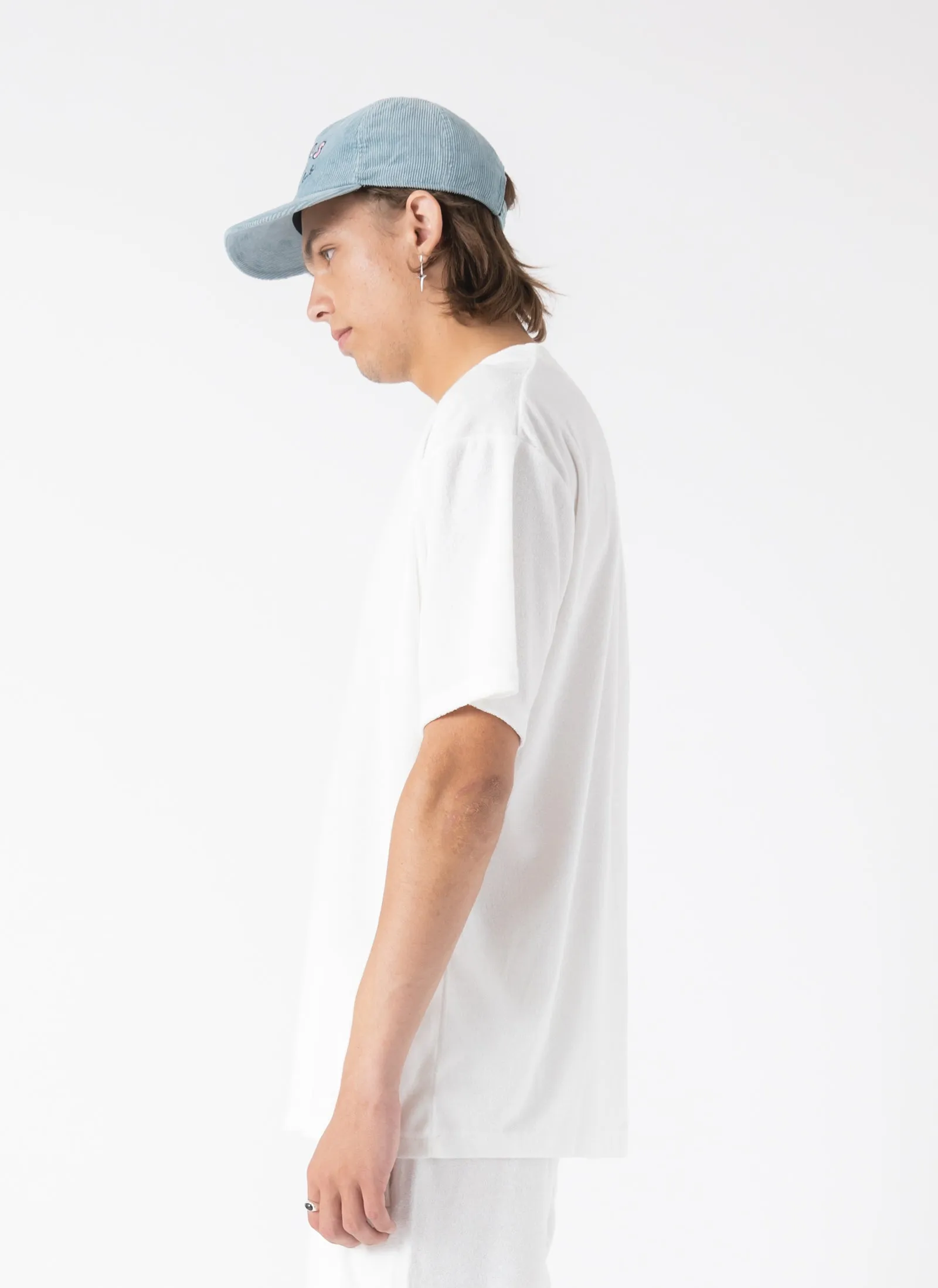 Terry Homie Tee White sold by Barney Cools product image thumbnail 3