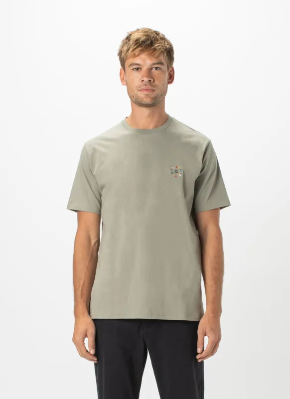 B.Cools Circle Tee Sage sold by Barney Cools