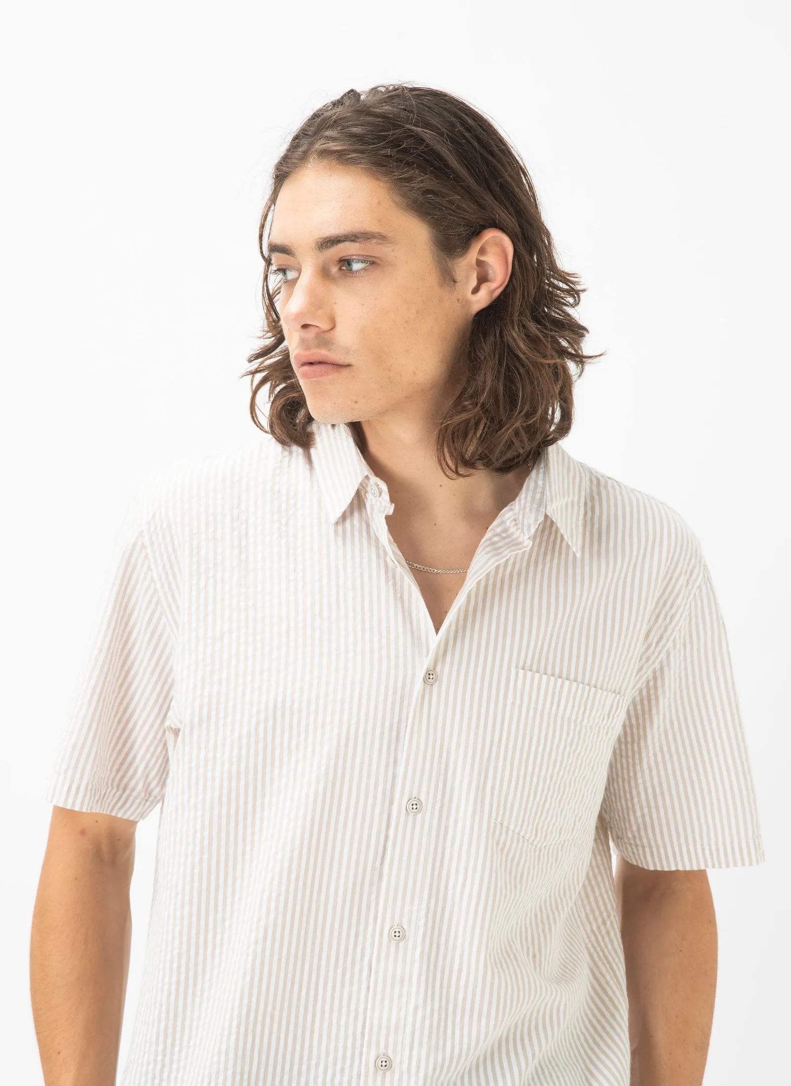 Holiday Shirt Sand Seersucker sold by Barney Cools product image thumbnail 2