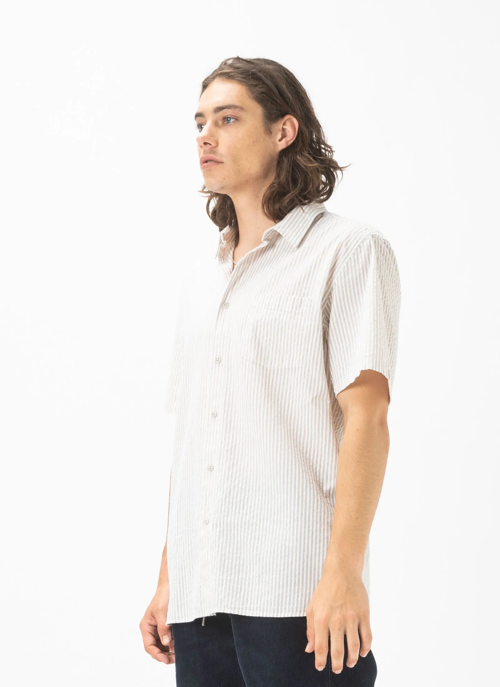 Holiday Shirt Sand Seersucker sold by Barney Cools product image thumbnail 3