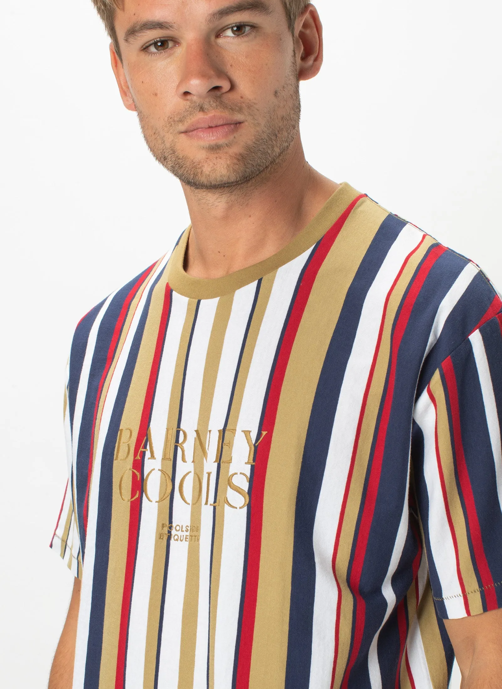 Barney Cools Embro Tee Gold Stripe sold by Barney Cools product image thumbnail 2