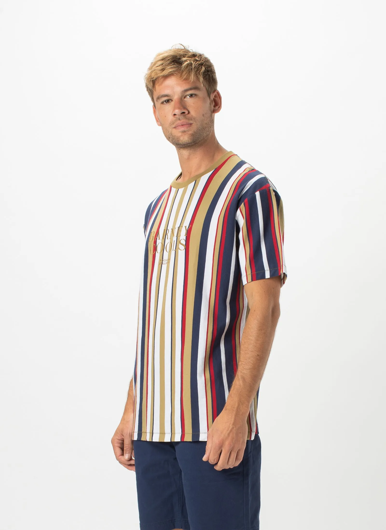 Barney Cools Embro Tee Gold Stripe sold by Barney Cools product image thumbnail 3