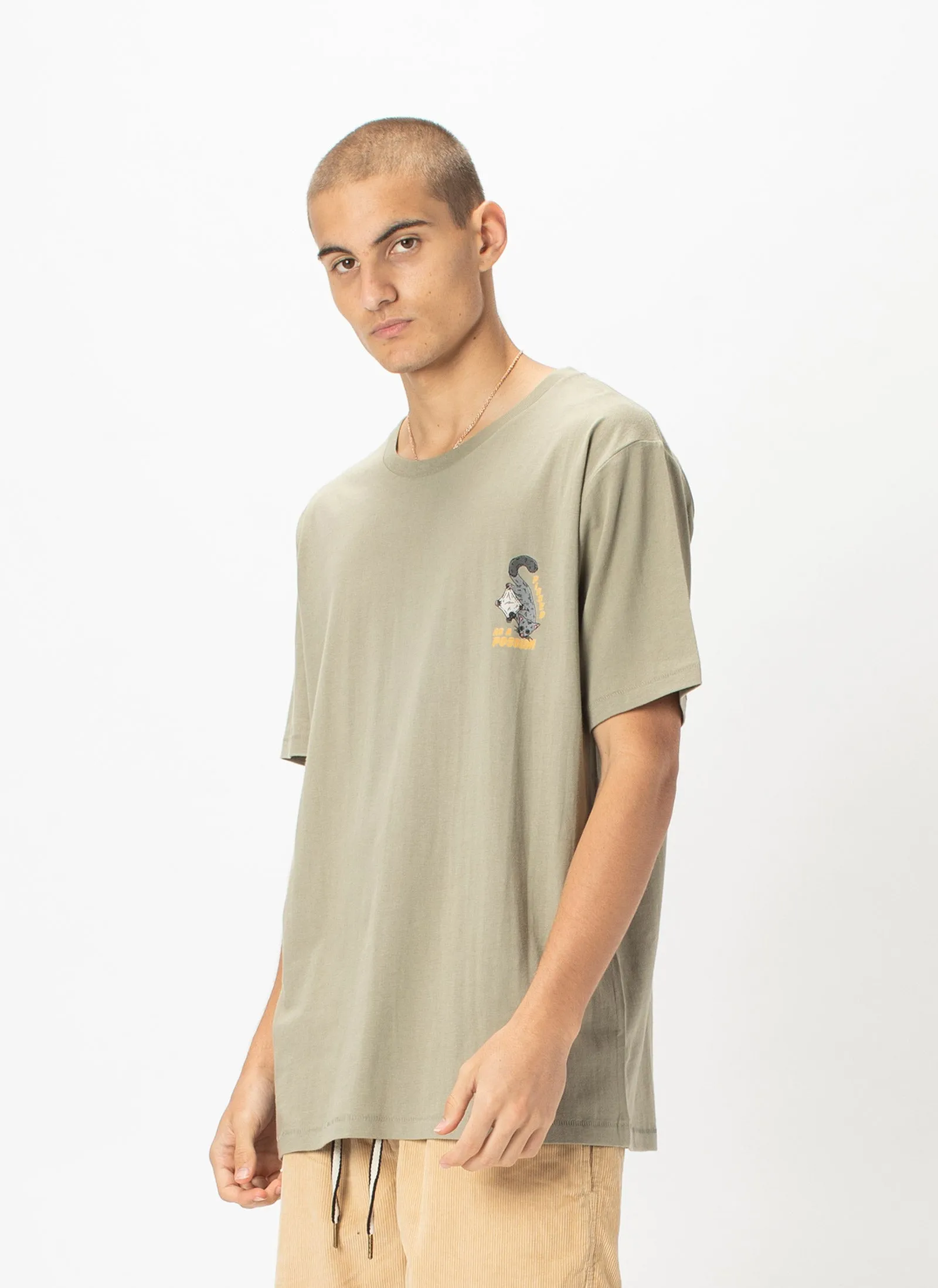 Possum Tee Sage sold by Barney Cools product image thumbnail 2