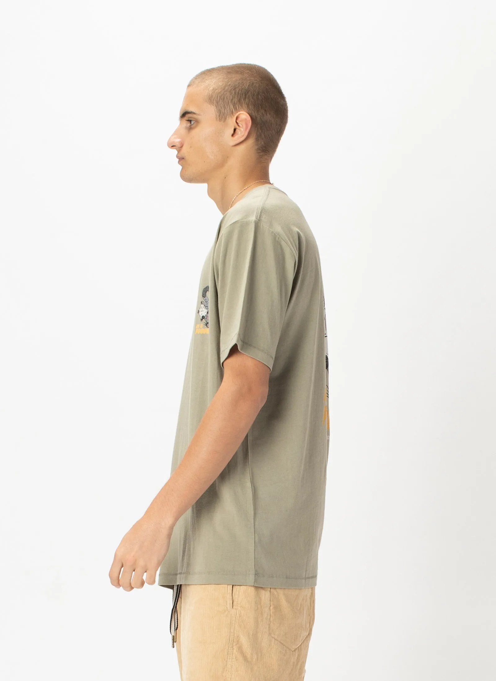 Possum Tee Sage sold by Barney Cools product image thumbnail 3