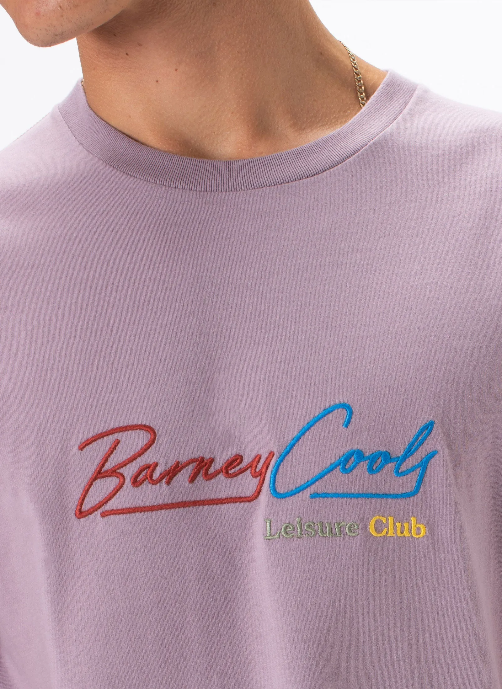 Neon Club Tee Lilac sold by Barney Cools product image thumbnail 2