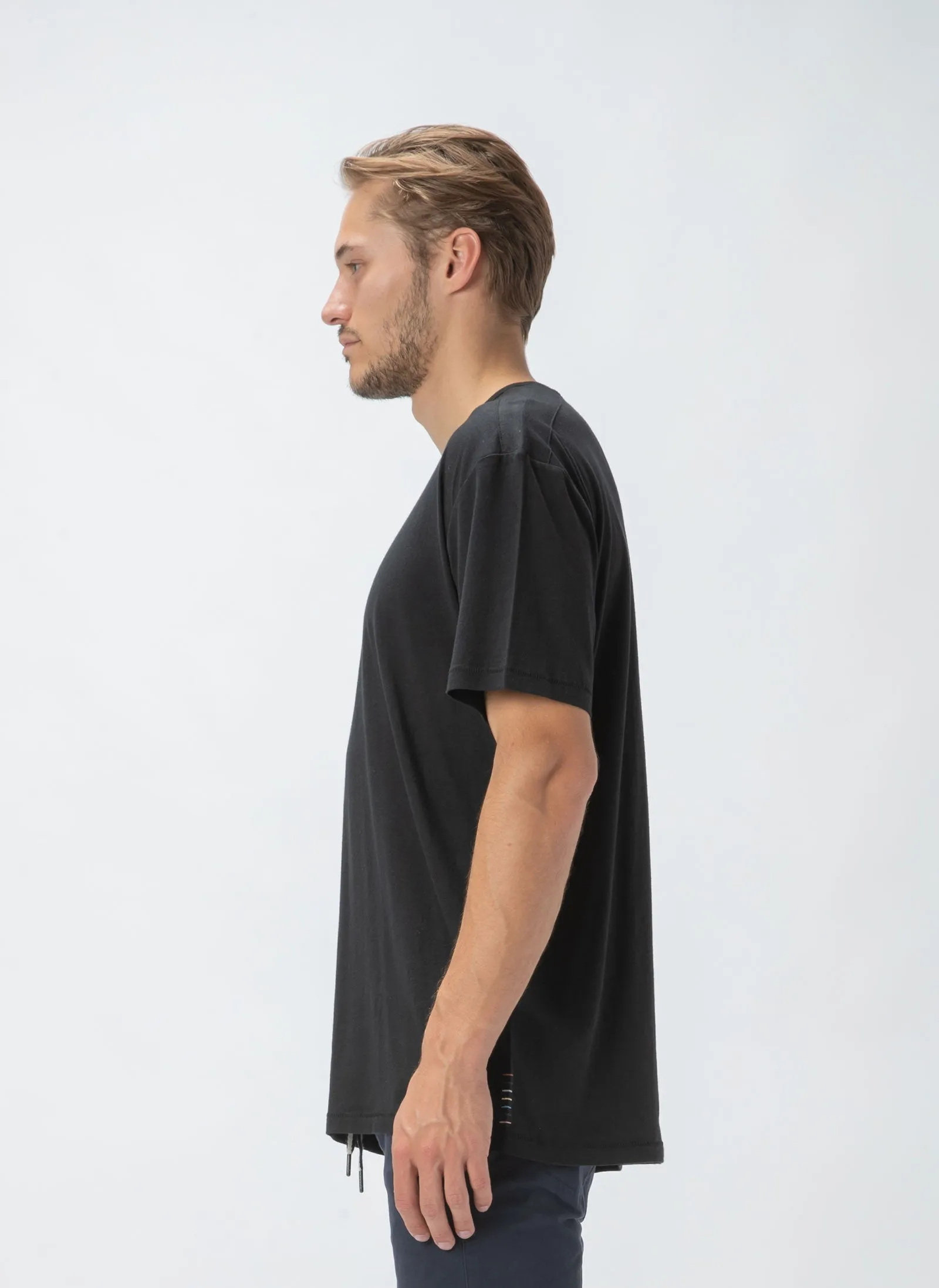 Homie Tee Black sold by Barney Cools product image thumbnail 4