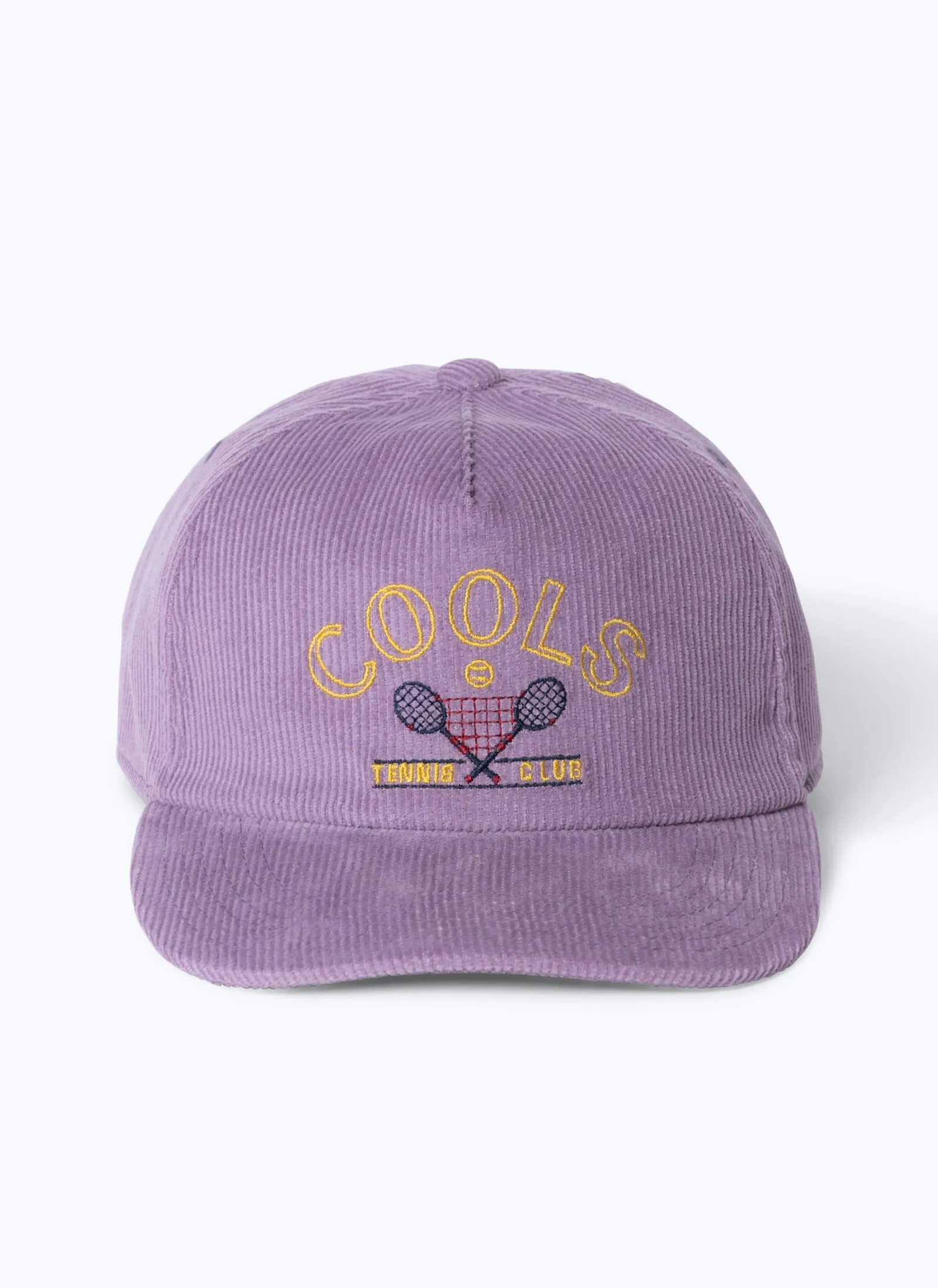 Tennis Cap Lilac Cord sold by Barney Cools