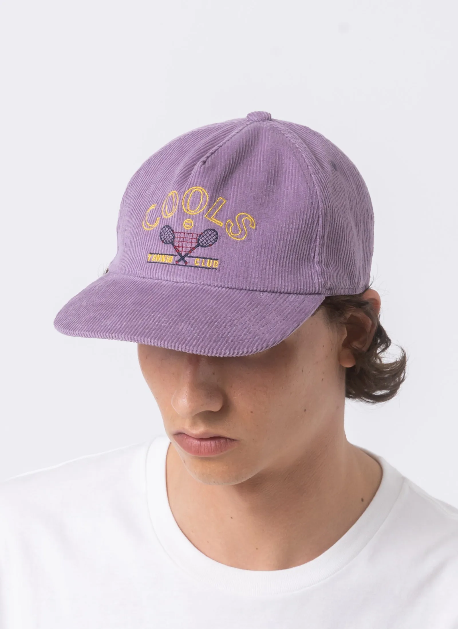 Tennis Cap Lilac Cord sold by Barney Cools product image thumbnail 2