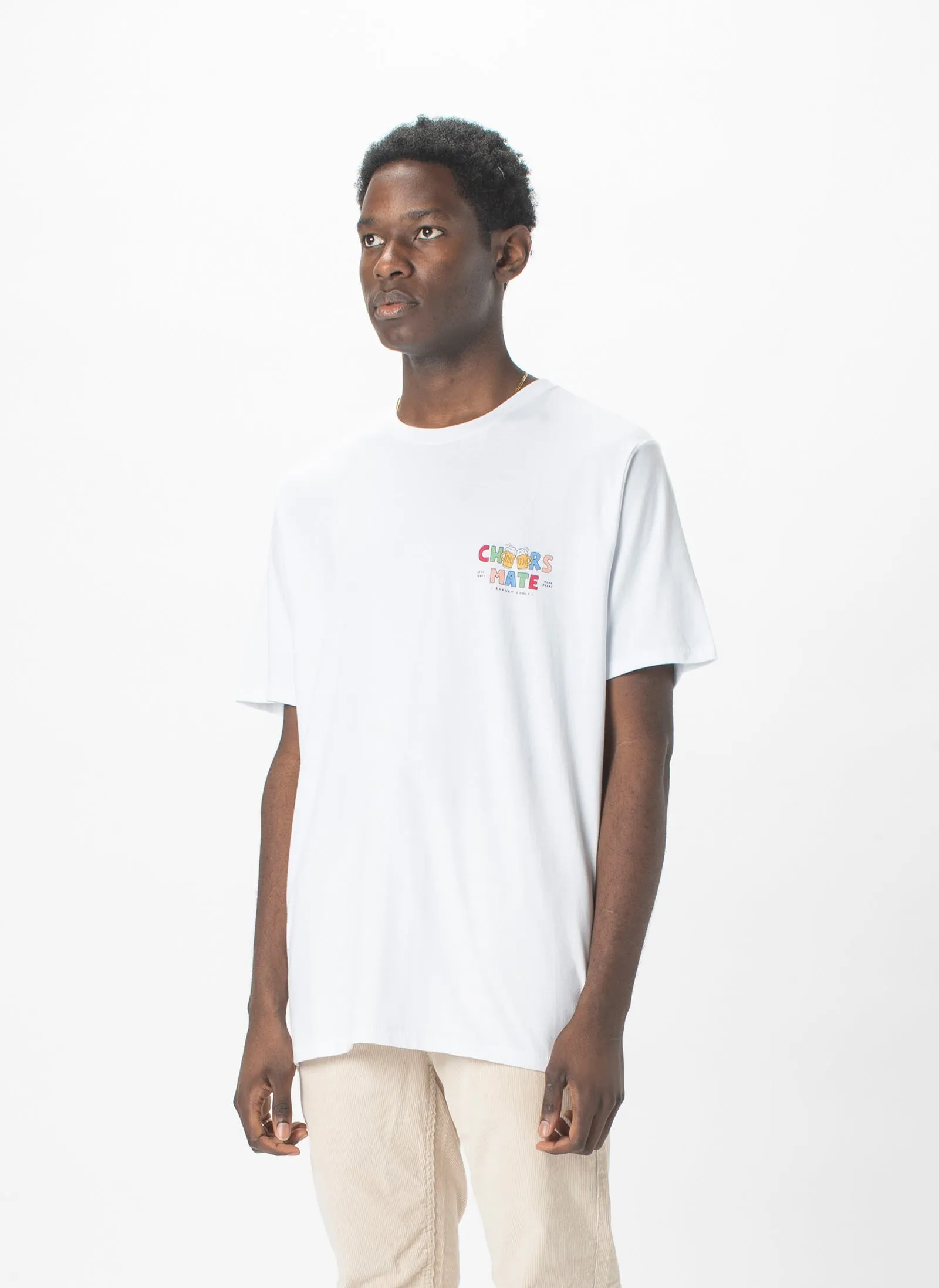 Cheers Mate Tee White sold by Barney Cools product image thumbnail 5