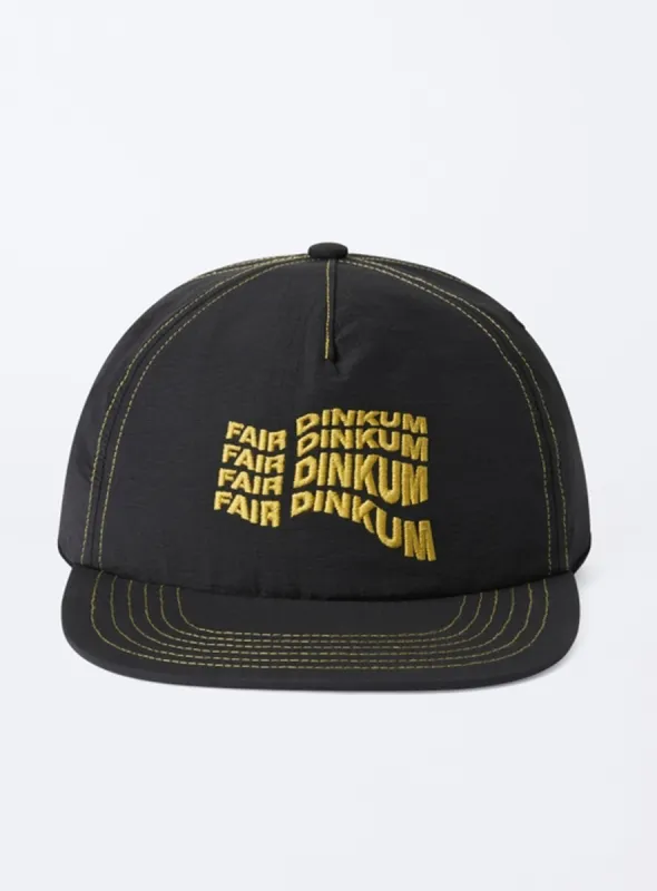 Dinkum Cap Black sold by Barney Cools
