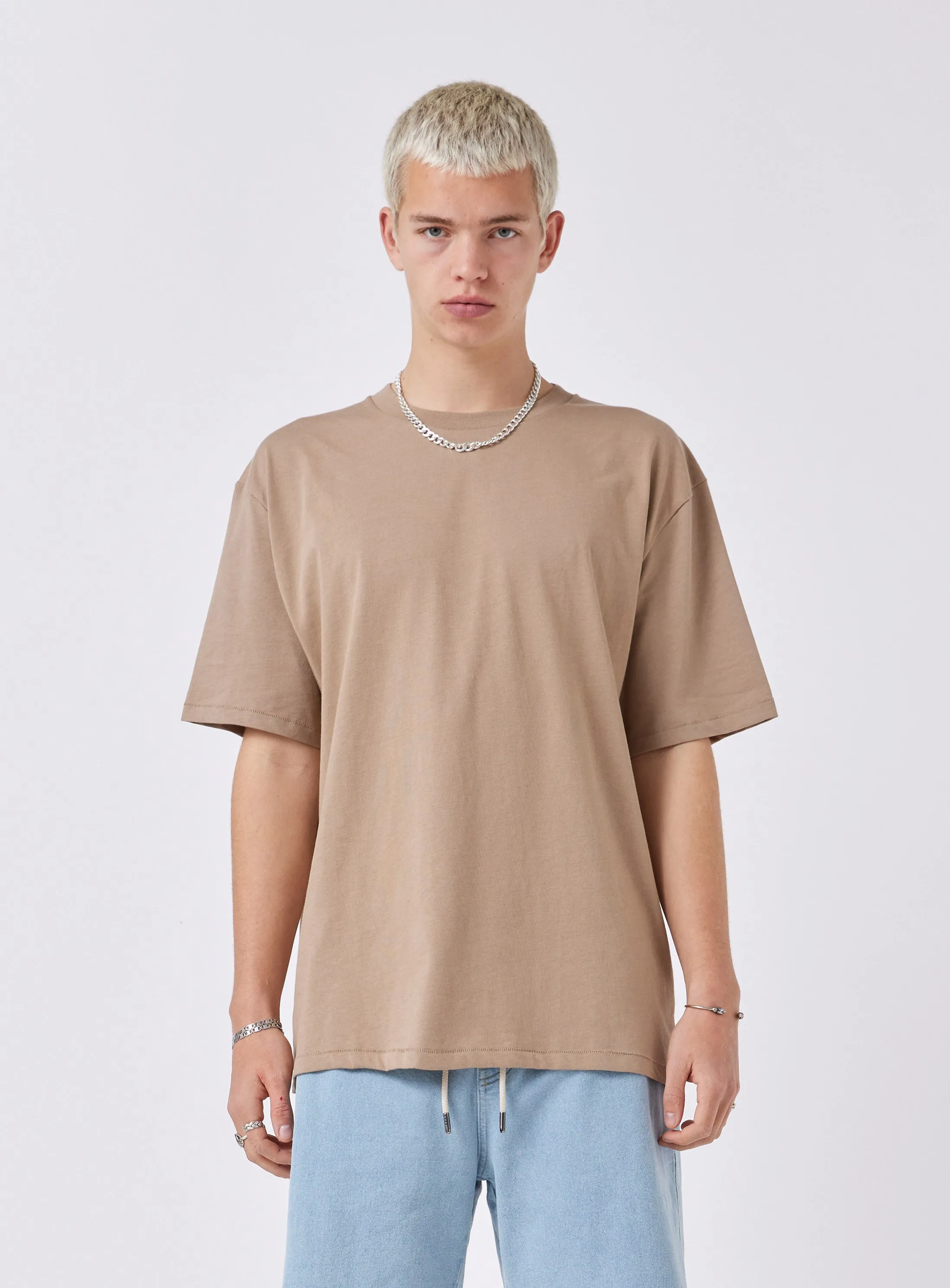 Homie Tee Sandstone sold by Barney Cools