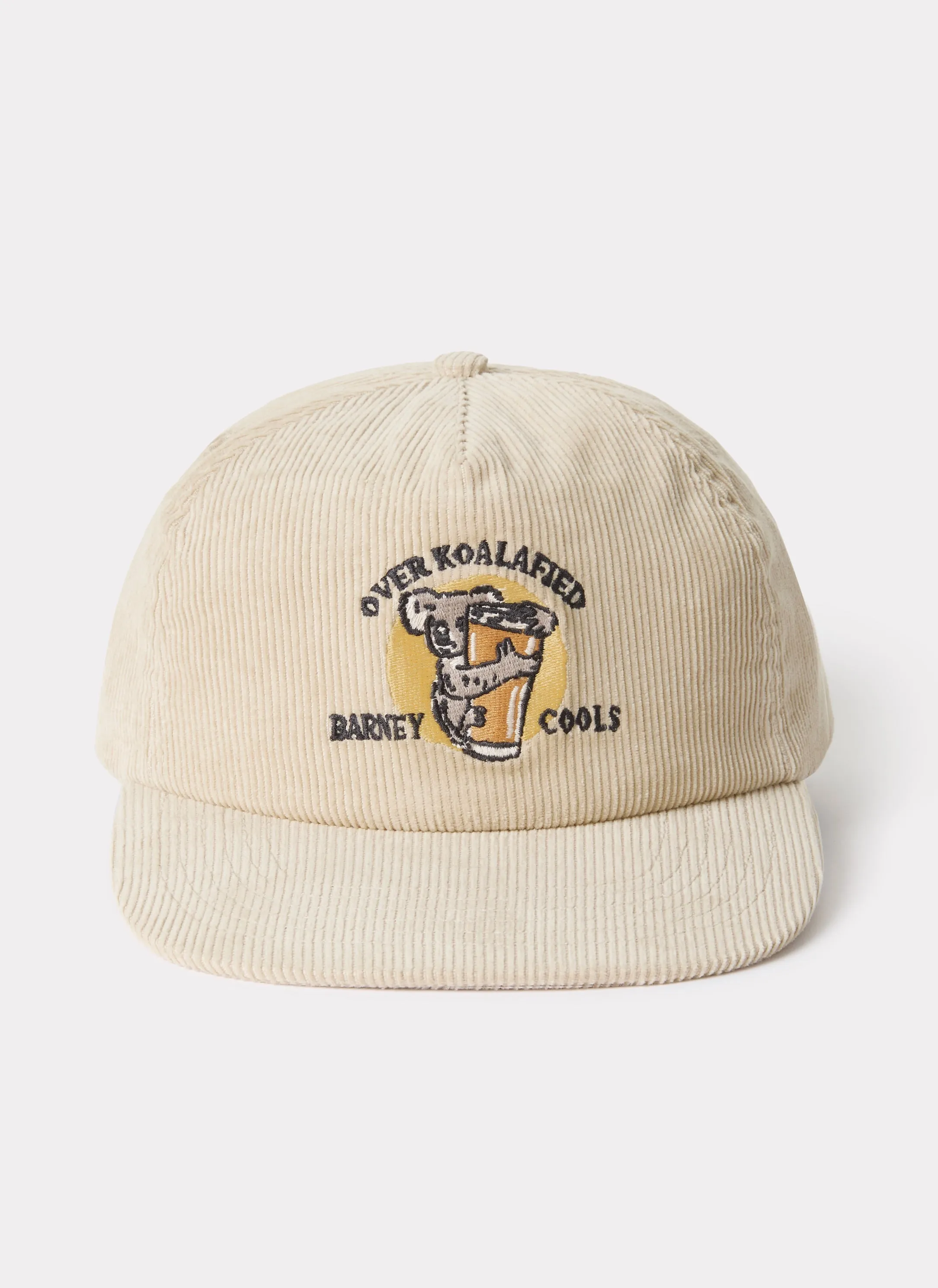 Brew Cap Off White Cord sold by Barney Cools