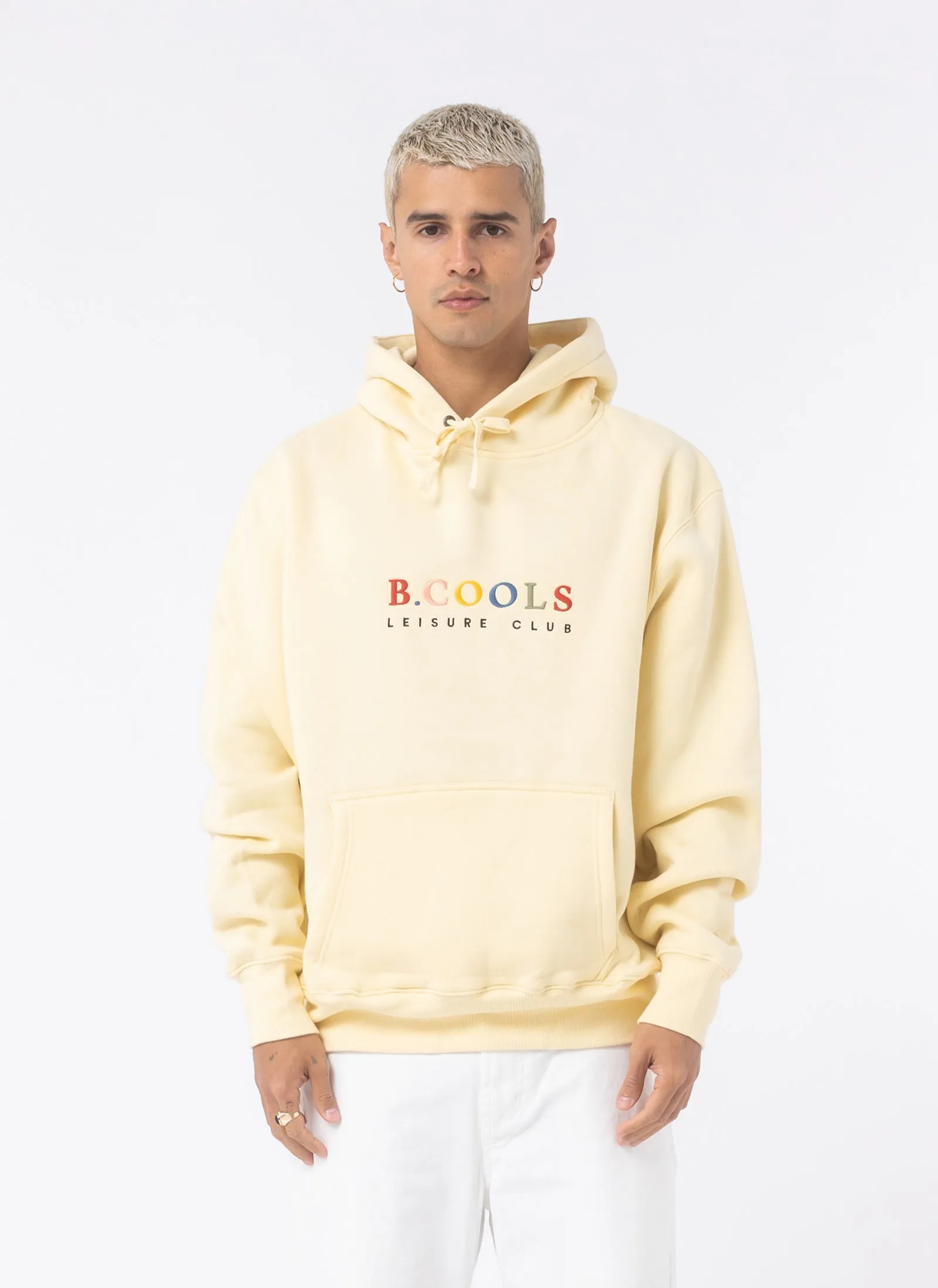 Leisure Club Hood Lemon sold by Barney Cools