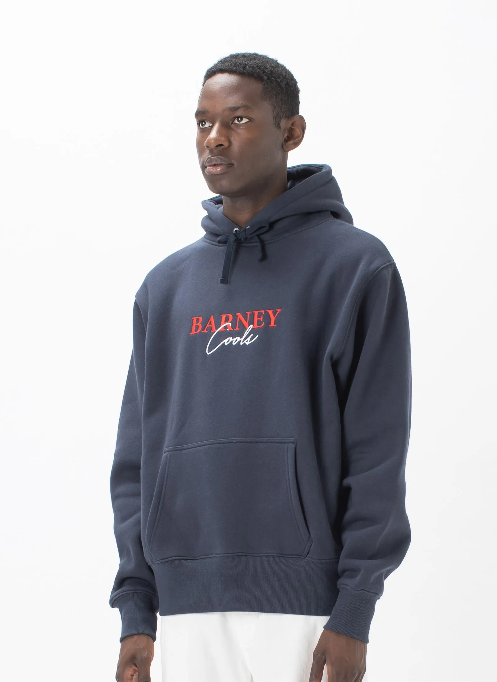 Script Embro Hood Sweatshirt Slate sold by Barney Cools product image thumbnail 3