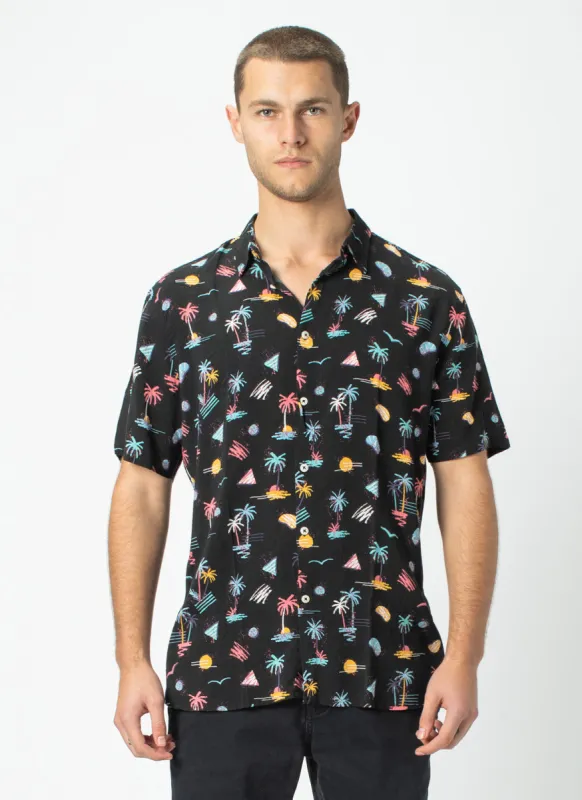Holiday Short-Sleeve Shirt Miami made by Barney Cools