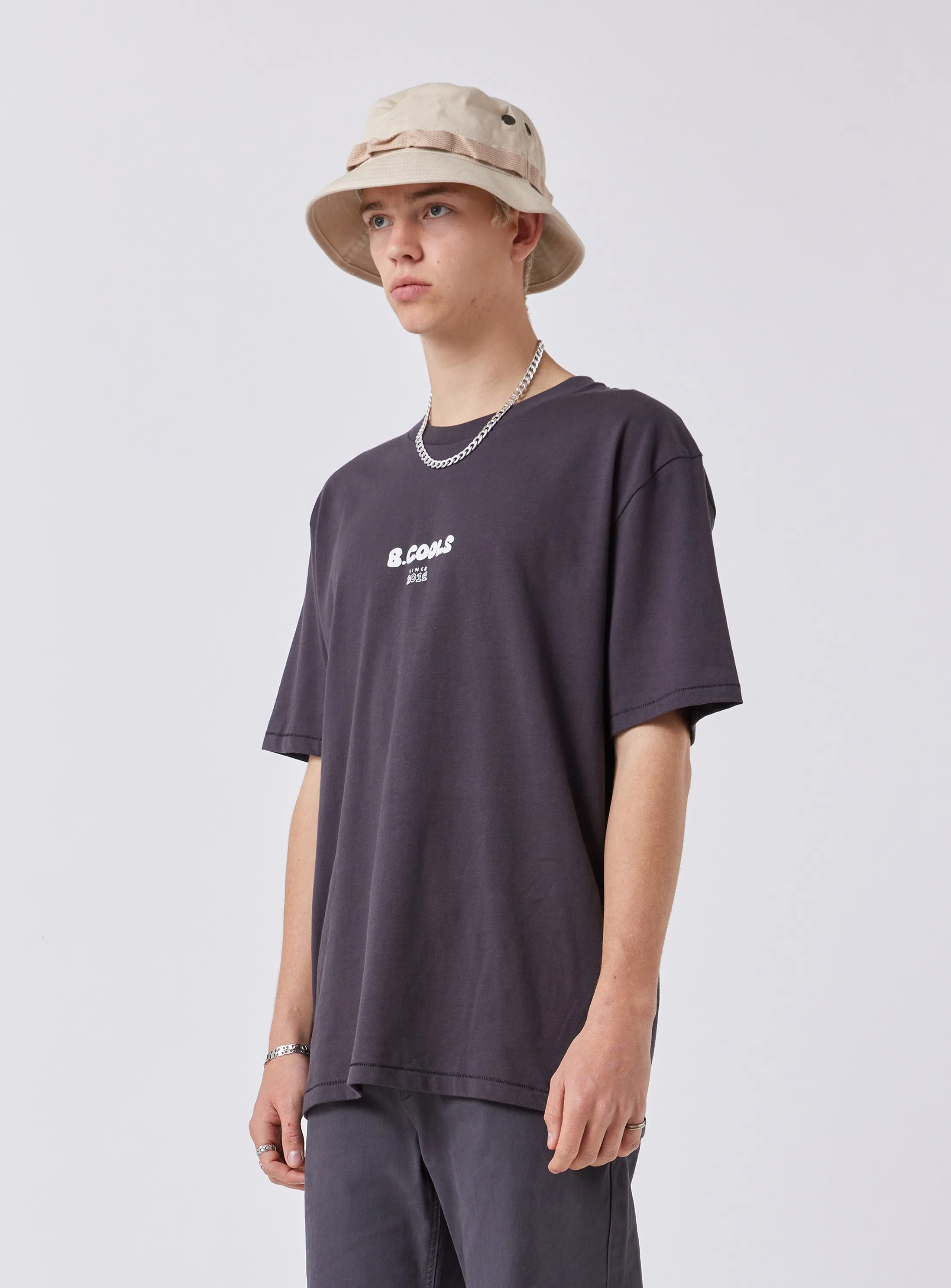 Lads Homie Tee Pigment Black sold by Barney Cools product image thumbnail 4