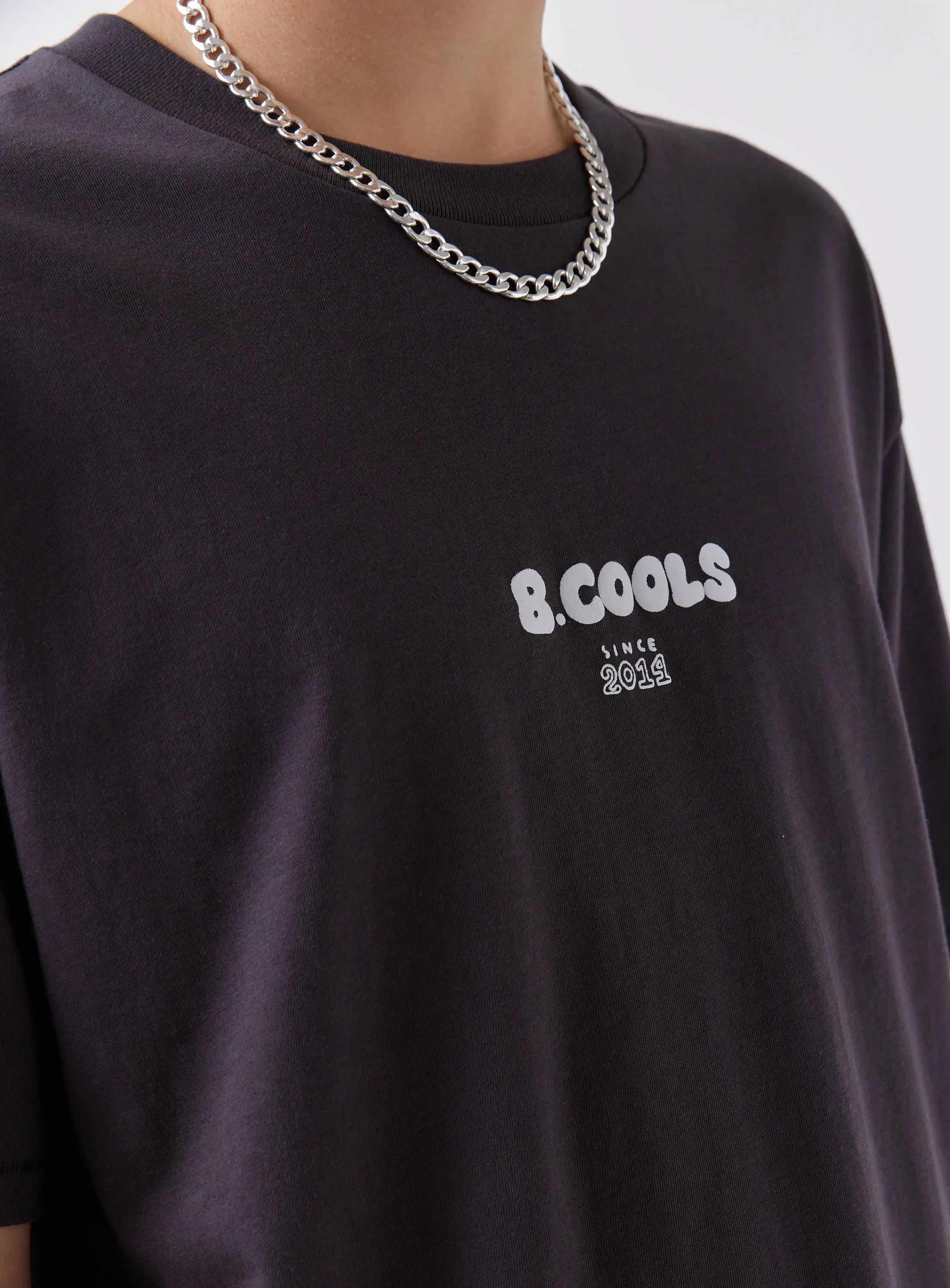 Lads Homie Tee Pigment Black sold by Barney Cools product image thumbnail 3