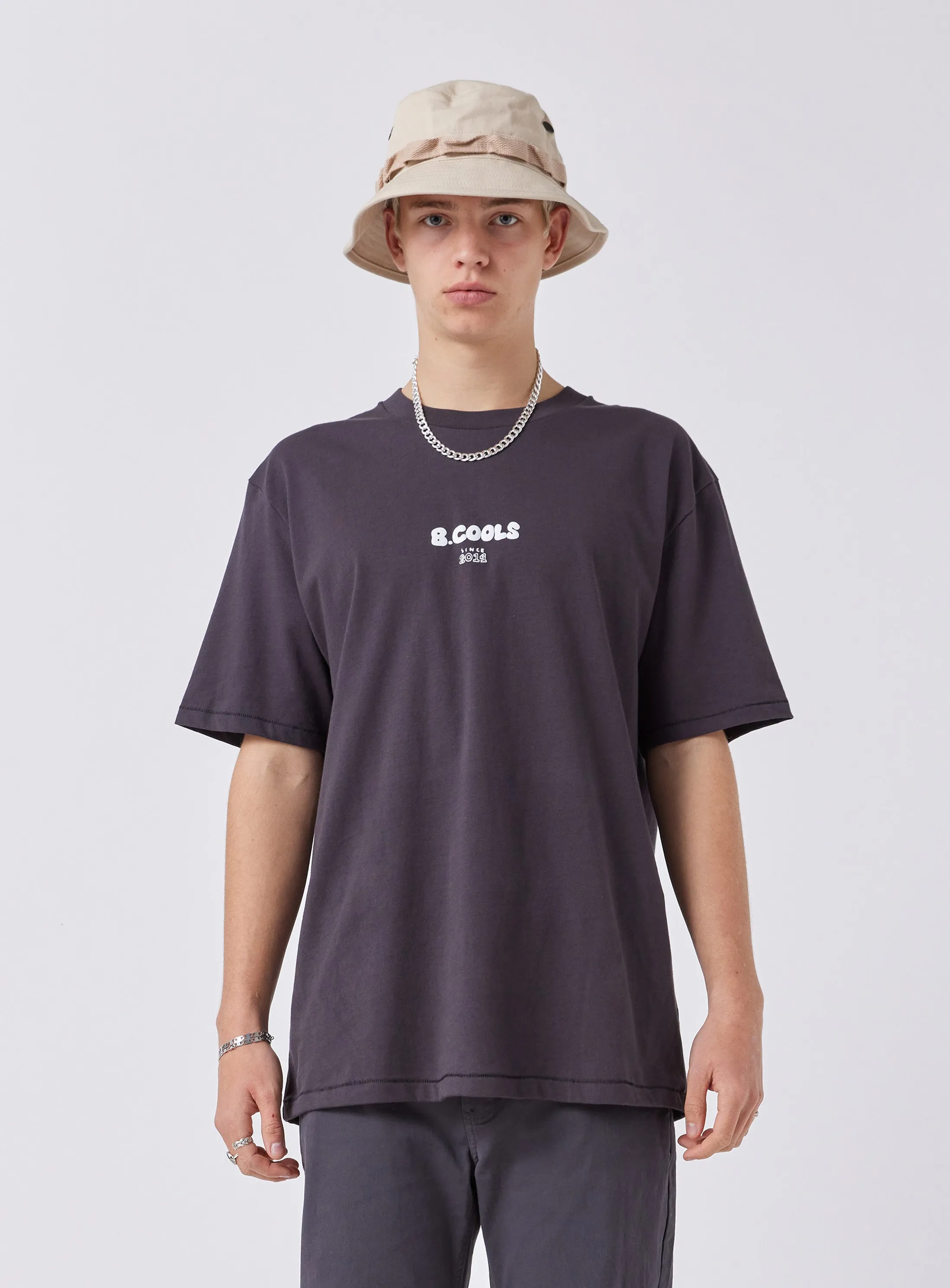 Lads Homie Tee Pigment Black sold by Barney Cools product image thumbnail 2